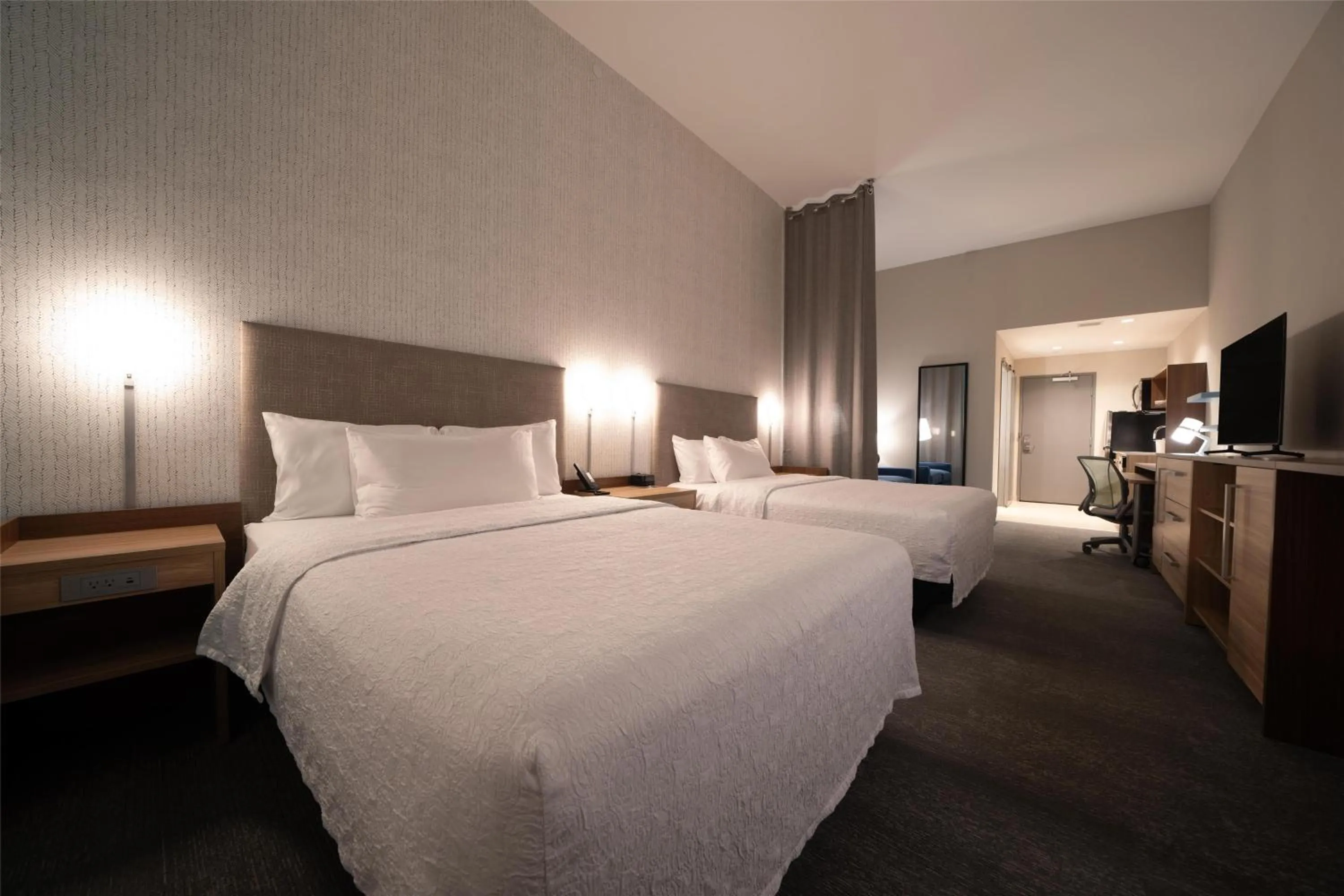 Studio Suite with Two Queen Beds - Hearing Access in Home2 Suites by Hilton Fort Walton Beach Eglin AirForce Base