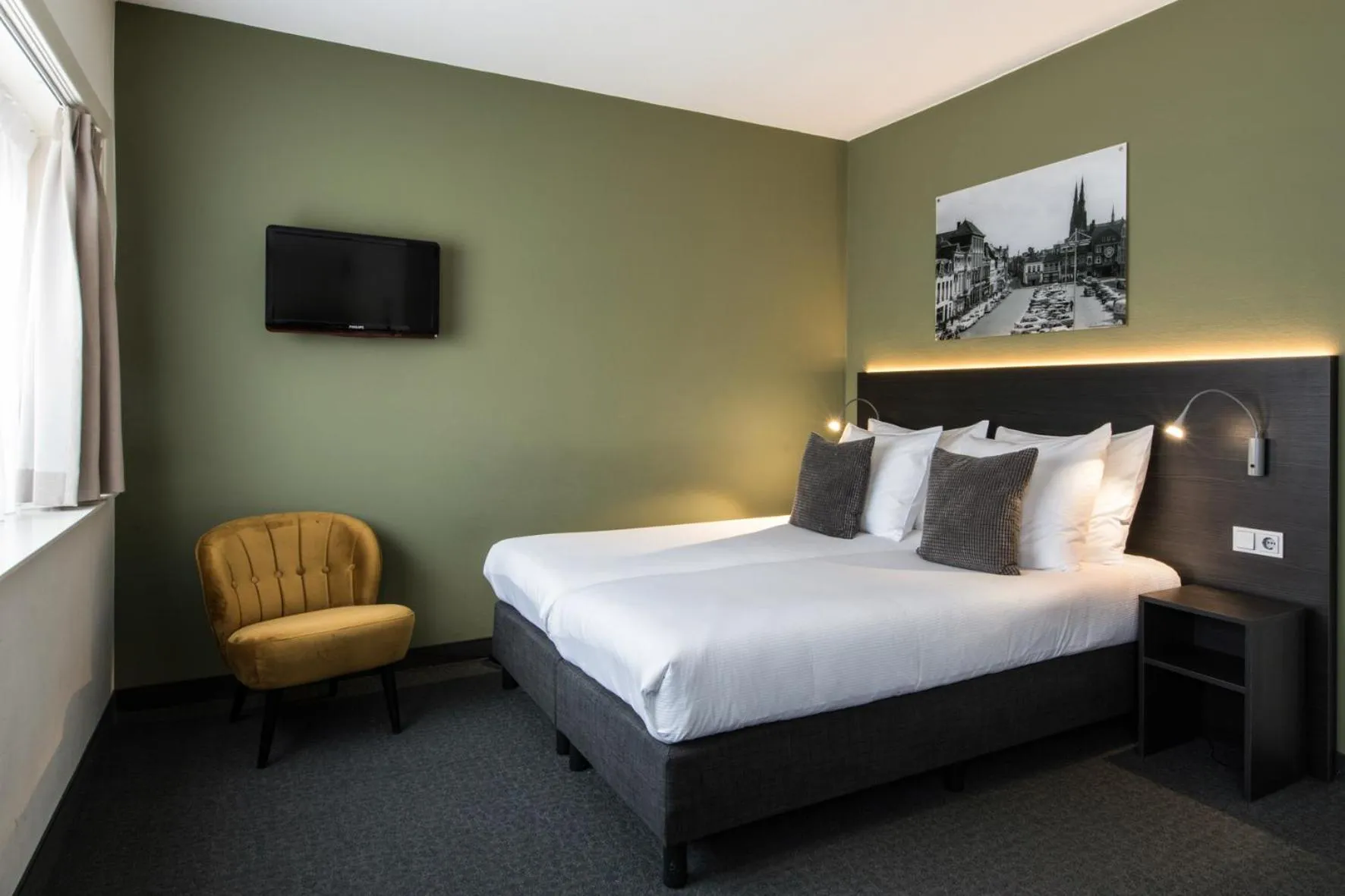 Comfort Double Room in Hotel Parkzicht Eindhoven