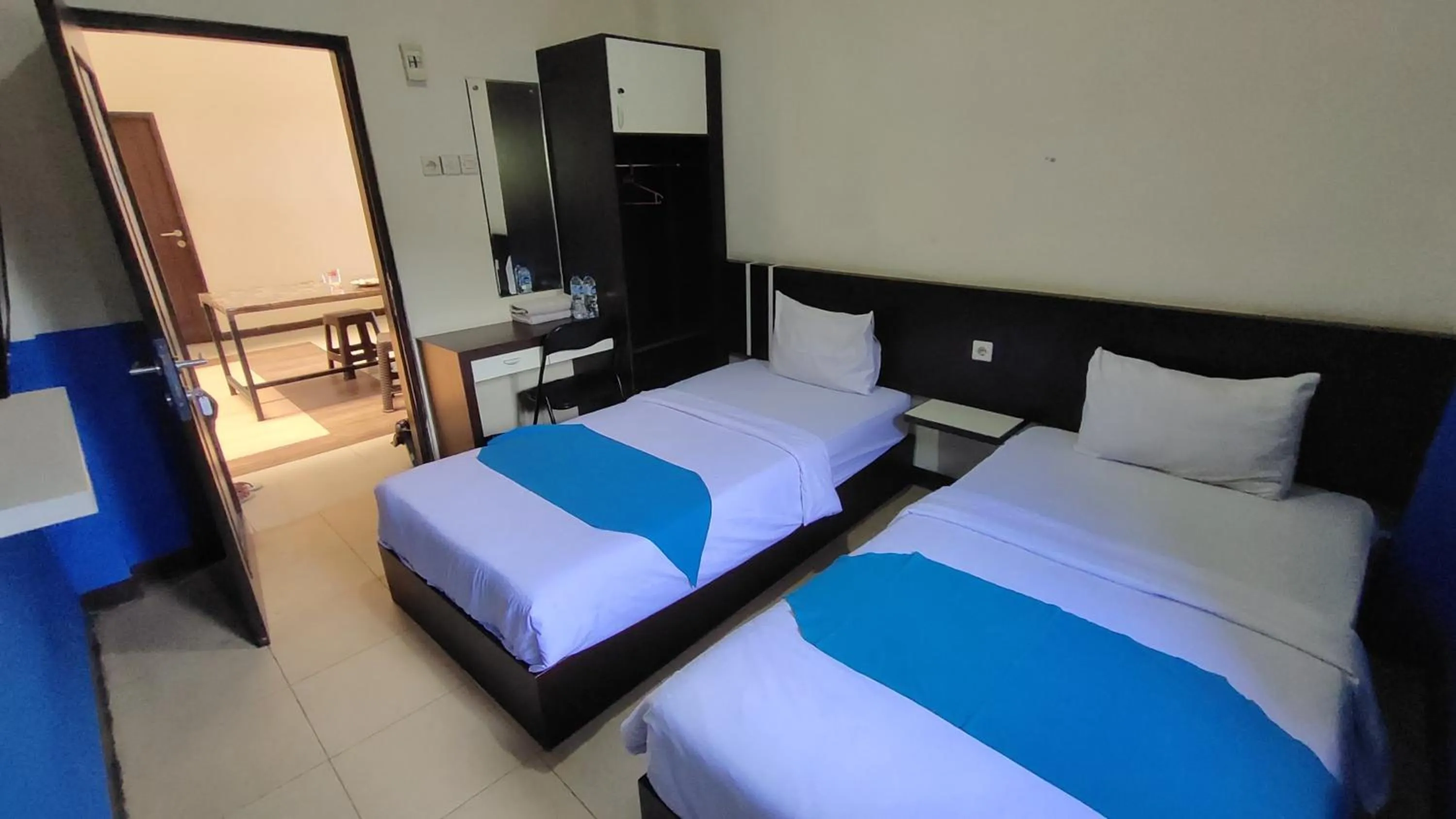 Standard Twin Room in Hotel O Nilam Guest HouseNearYani Heahlerr
