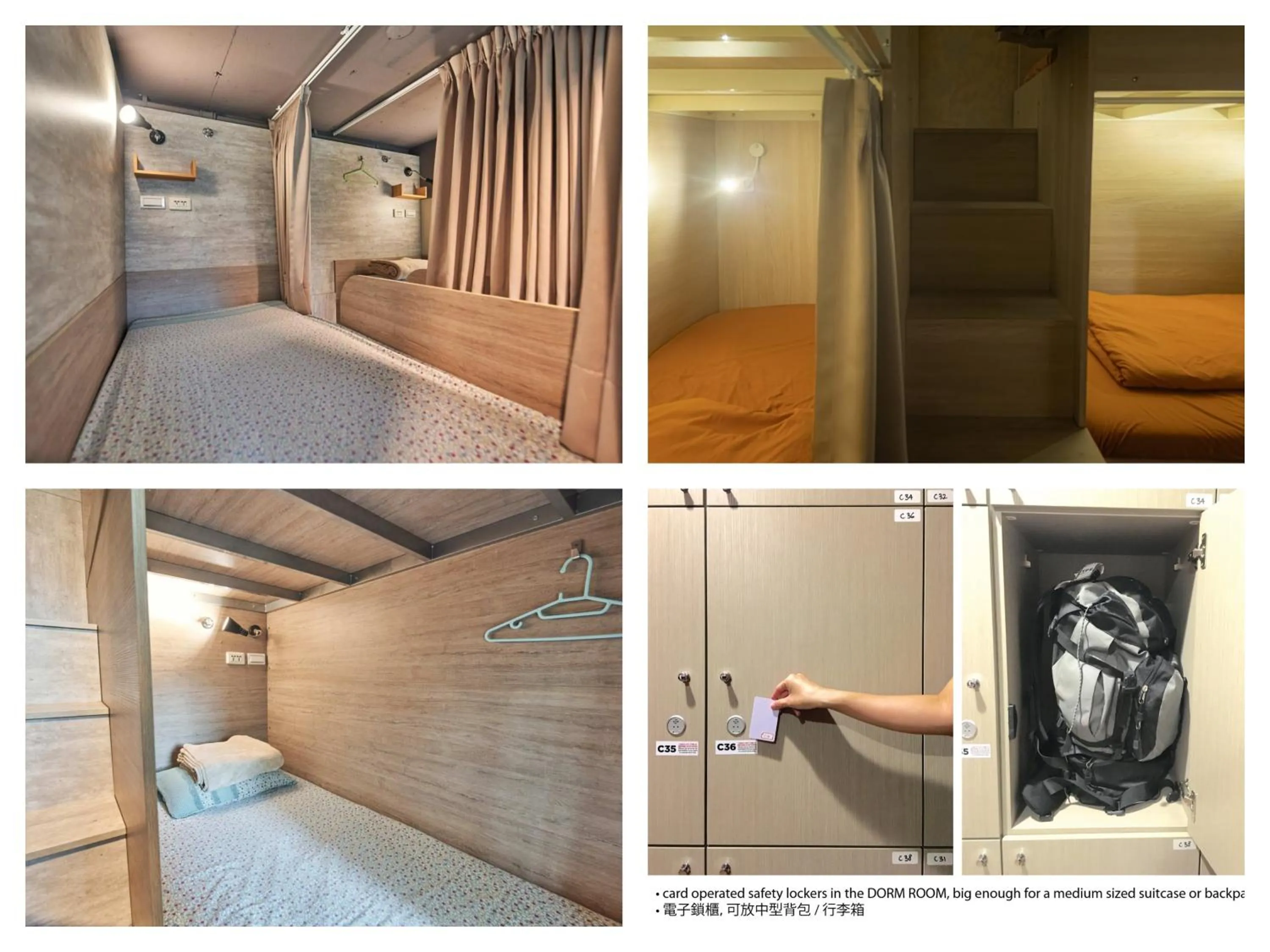 Bunk bed in Female Dormitory Room (6 Adults) in Formosa 101