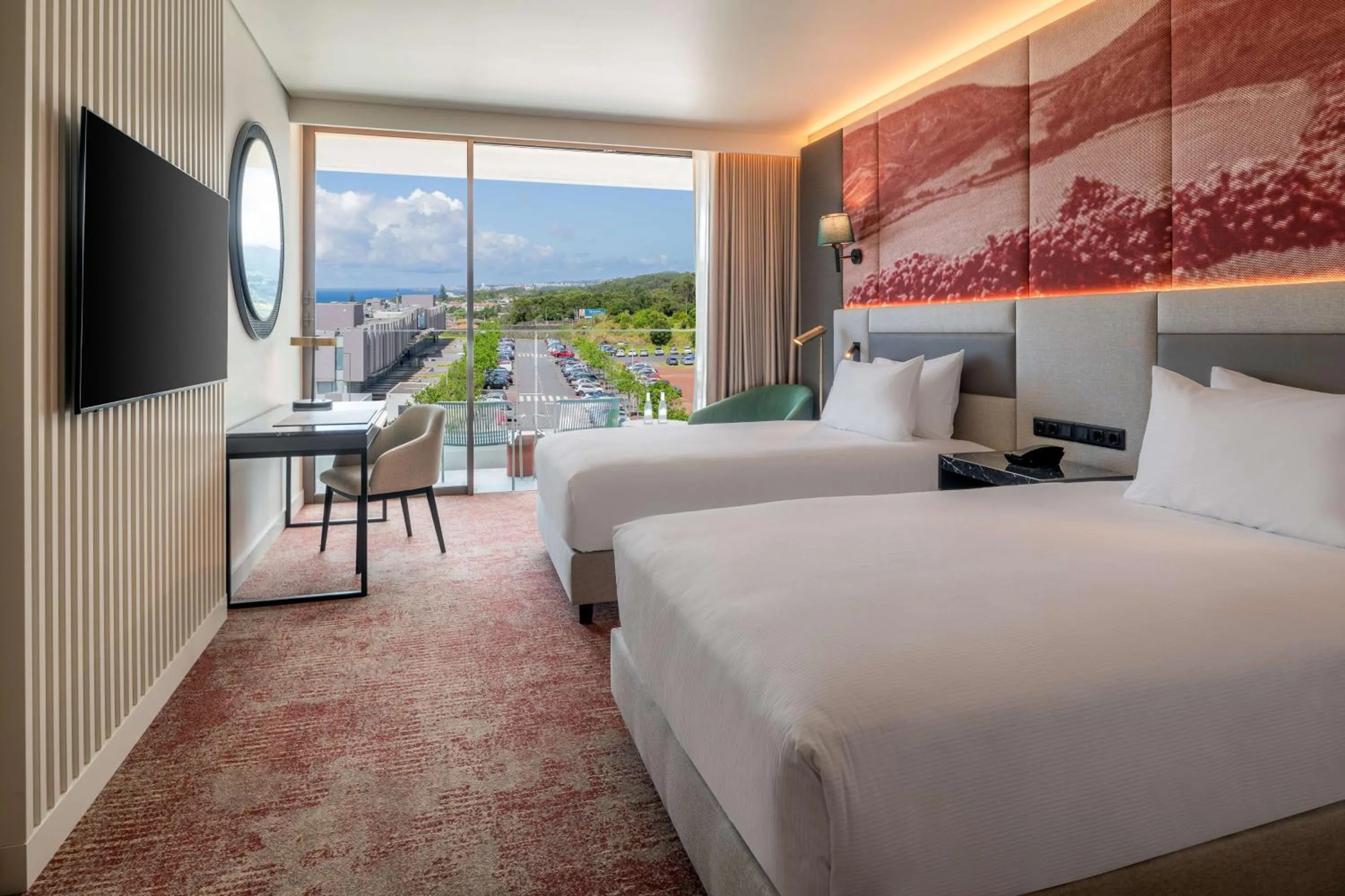 Family Twin Connecting Room in Doubletree By Hilton Lagoa Azores