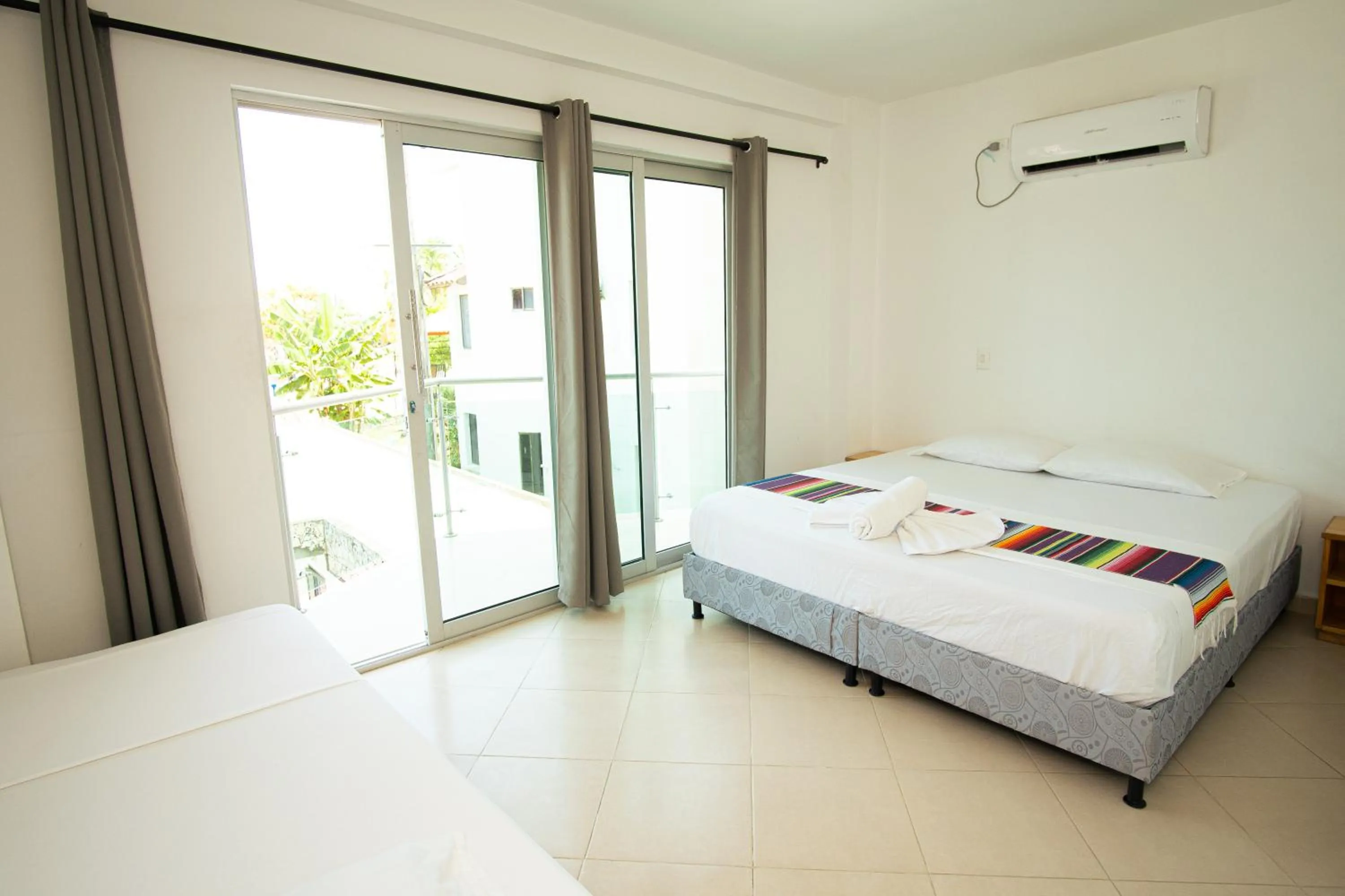 Triple Room with Balcony in Hotel Caribe Coveñas