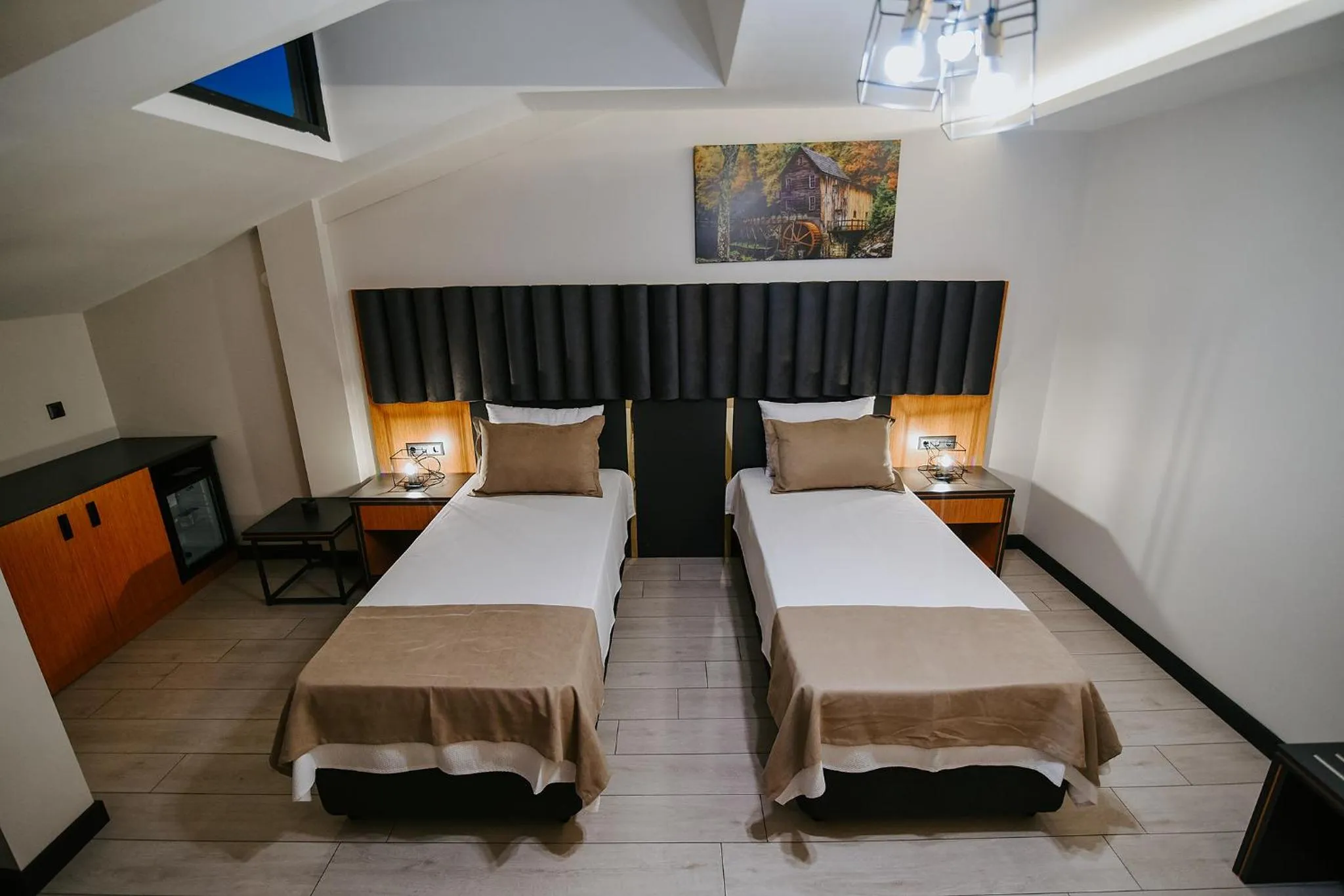 Quadruple Room with Balcony in Aktaş Lights Hotel