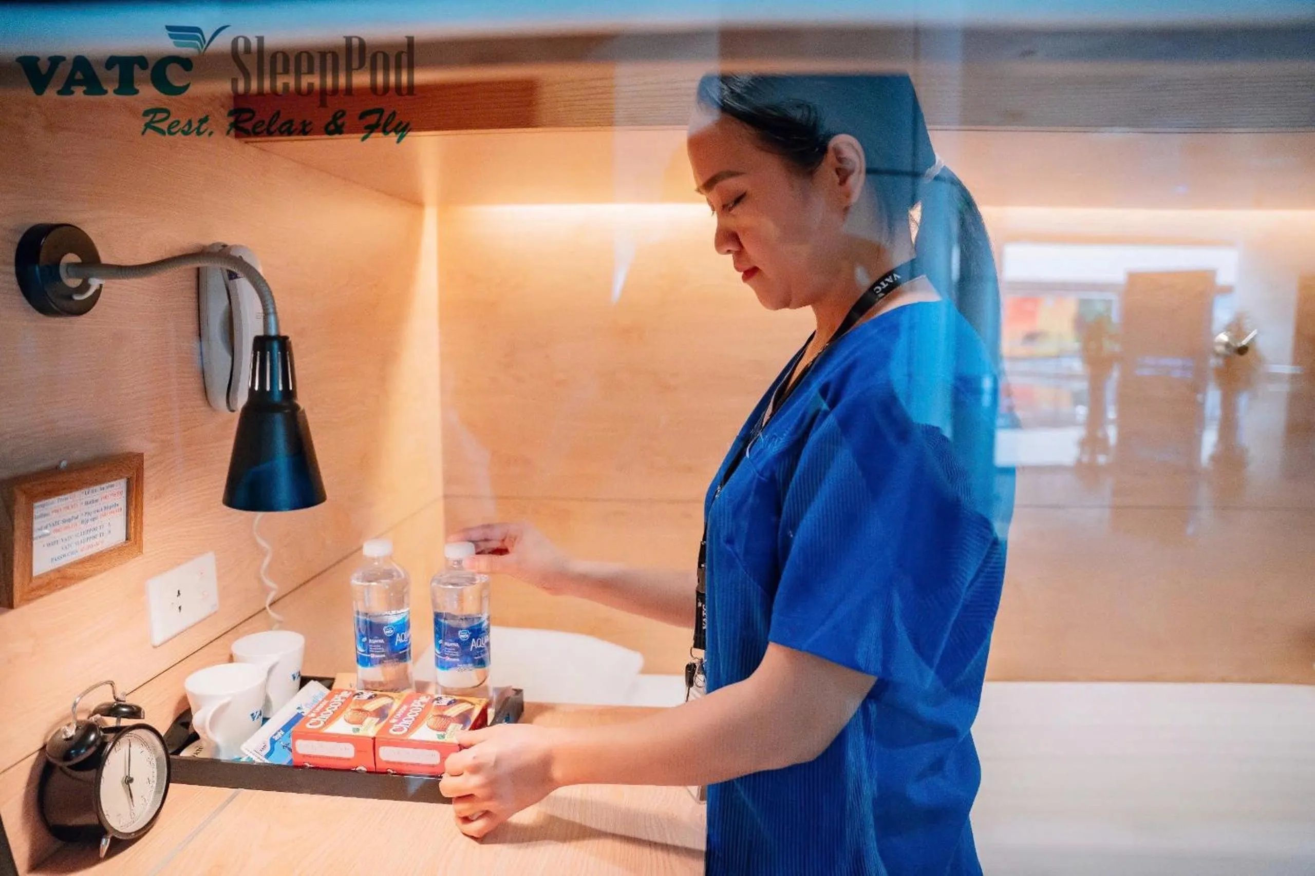  Standard Twin Room in VATC Sleep Pod Terminal 1