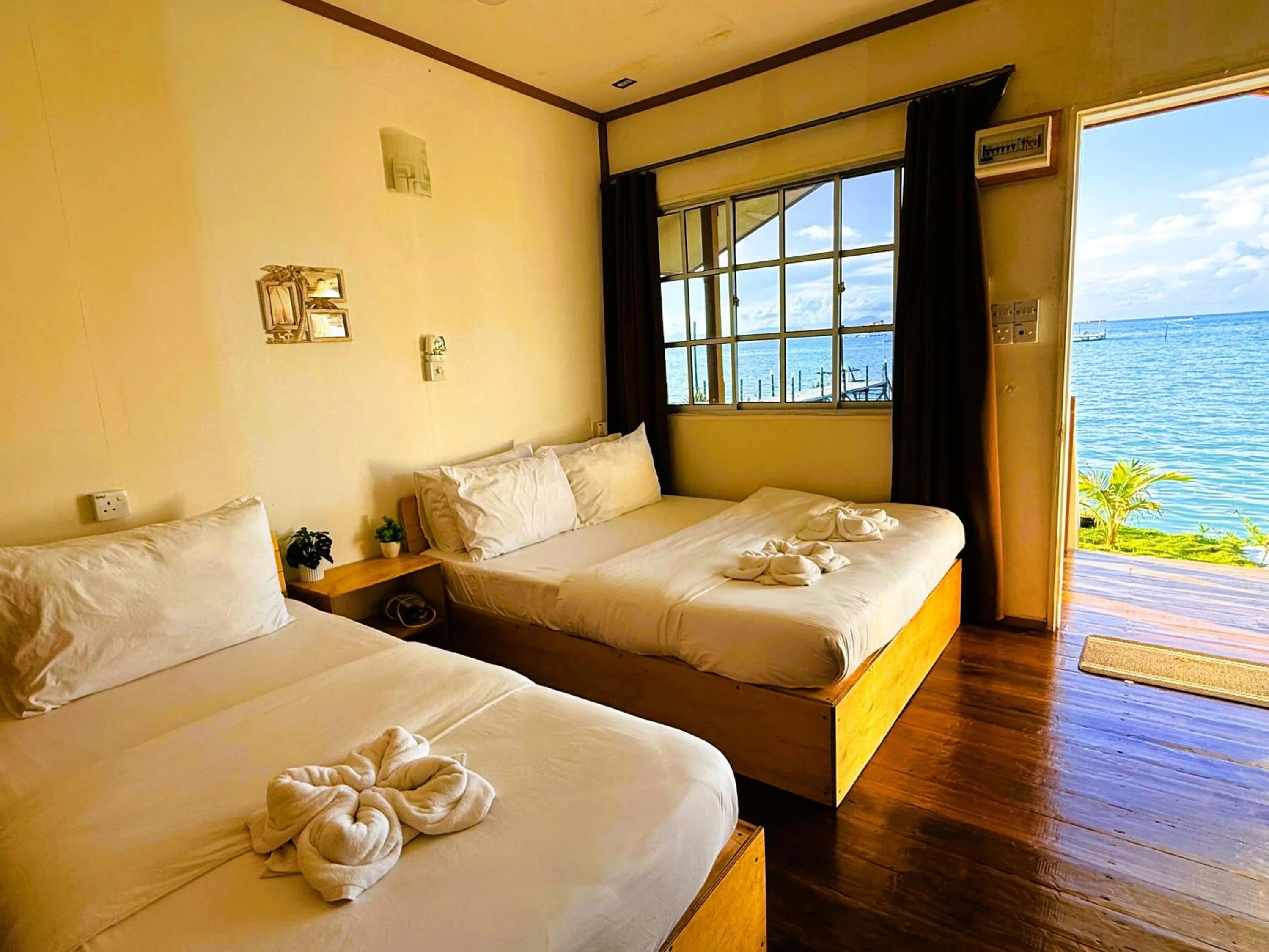 Superior Triple Room with Sea View in Panglima Resort Bum Bum Island, Semporna