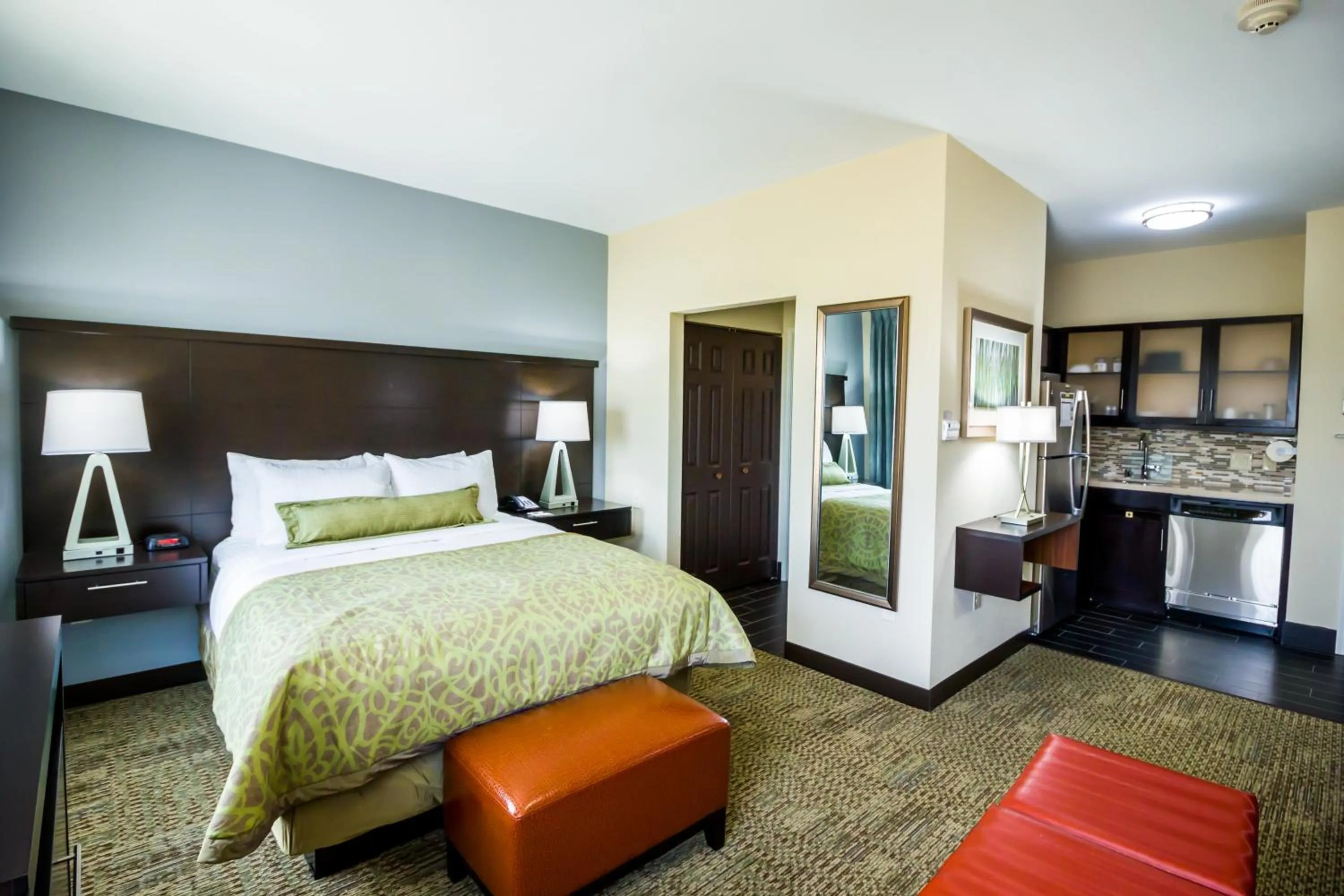 One-Bedroom with Two Double Beds - Accessible Roll In Shower - Non-Smoking in Staybridge Suites Plano - Legacy West Area by IHG