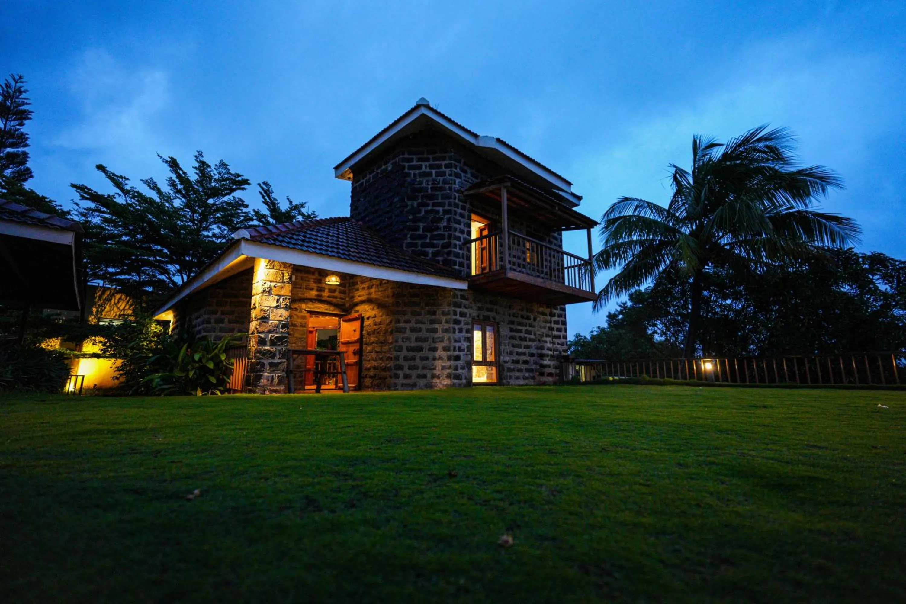Stone Cottage in Nisarg Resort