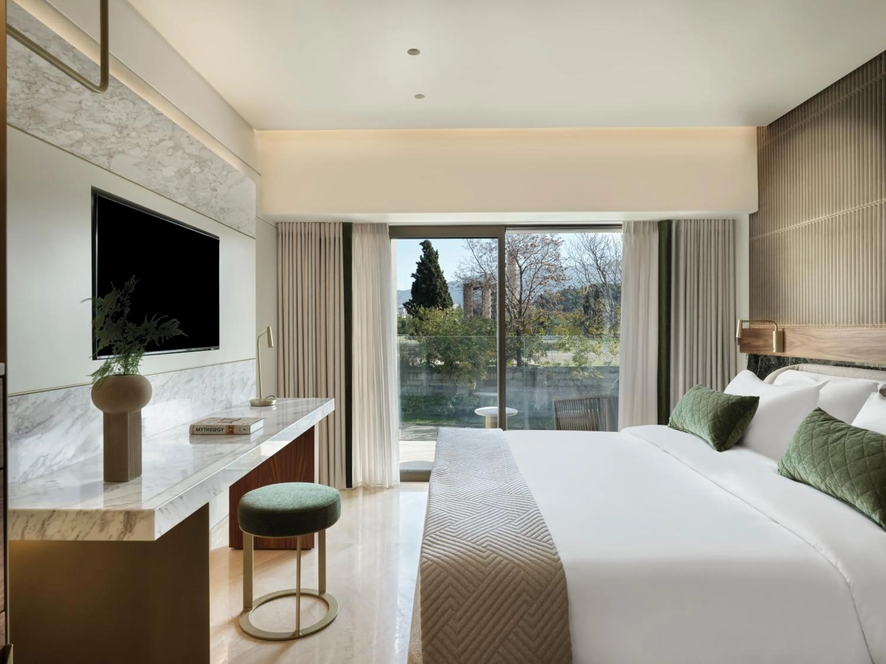 Deluxe Room with Balcony & Temple View in Anthology of Athens, The Leading Hotels of the World