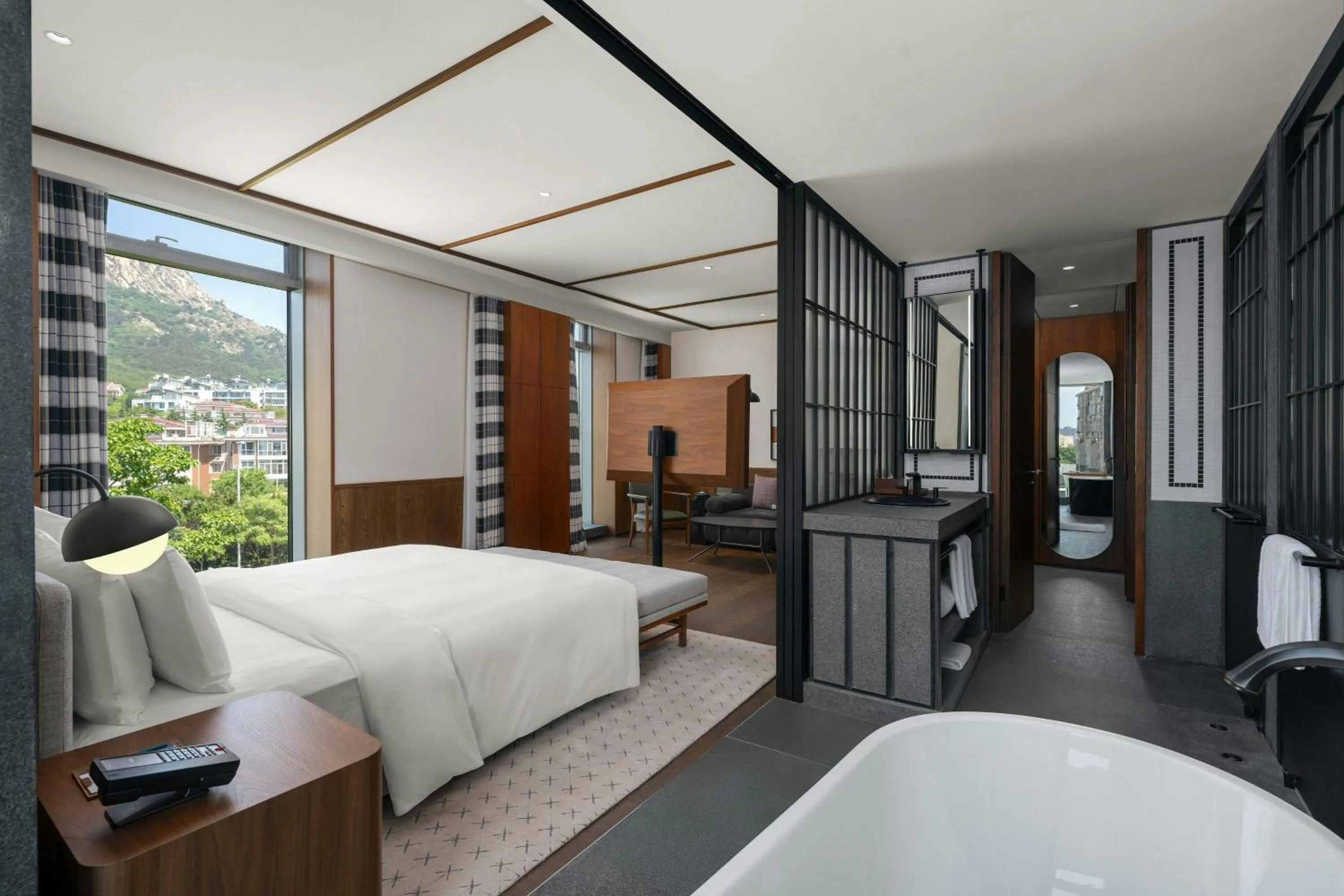 One-Bedroom Collection King Suite with City View in Flow and Co. Qingdao, Autograph Collection