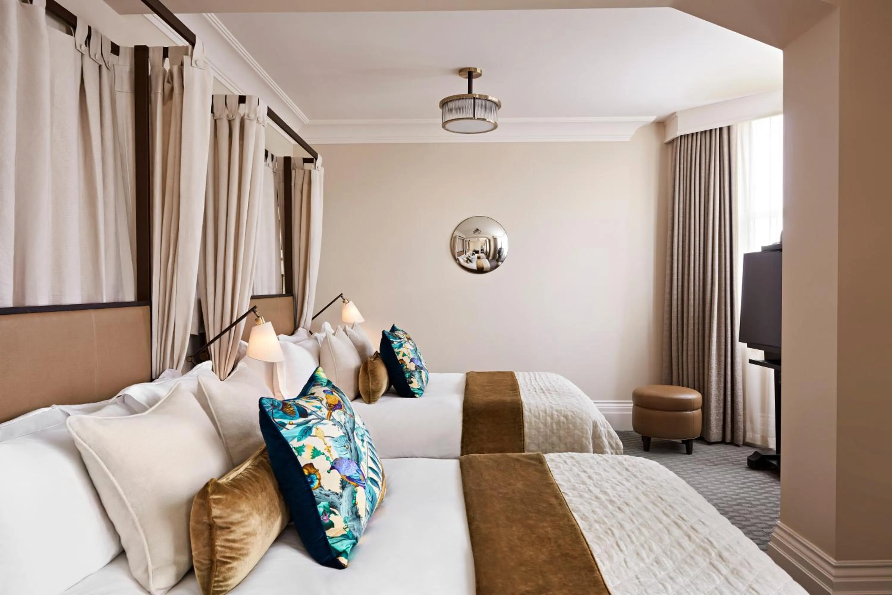 Premium Family Room with Two Double Beds in Kimpton Fitzroy London by IHG