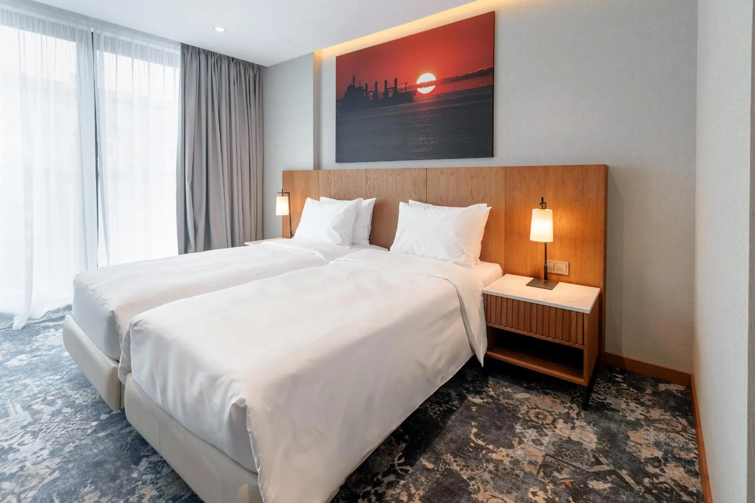 Twin Room in Piazza Epigraph