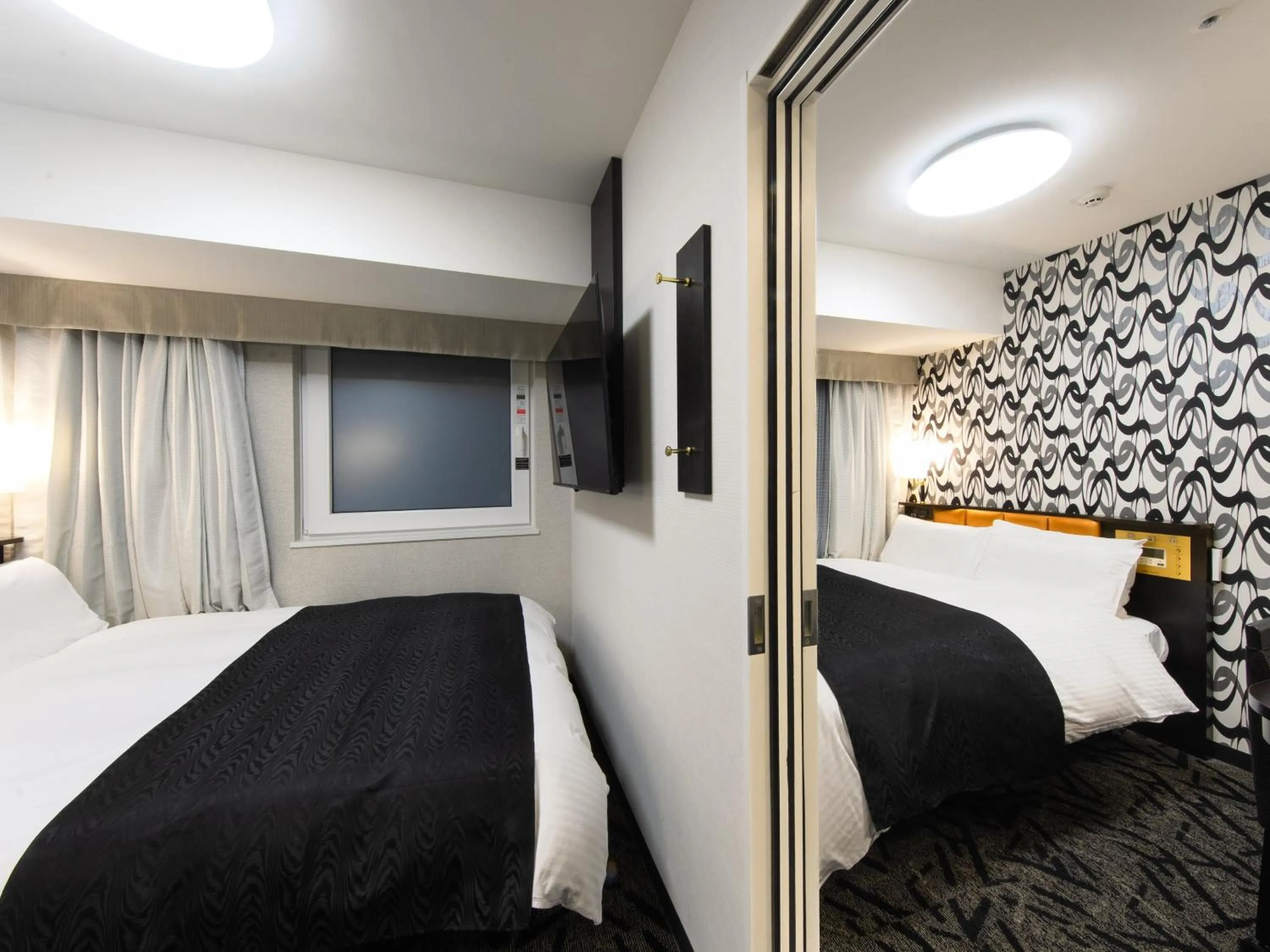 Connecting Double Room with No View - Non-Smoking in APA Hotel & Resort Osaka Namba Ekimae Tower