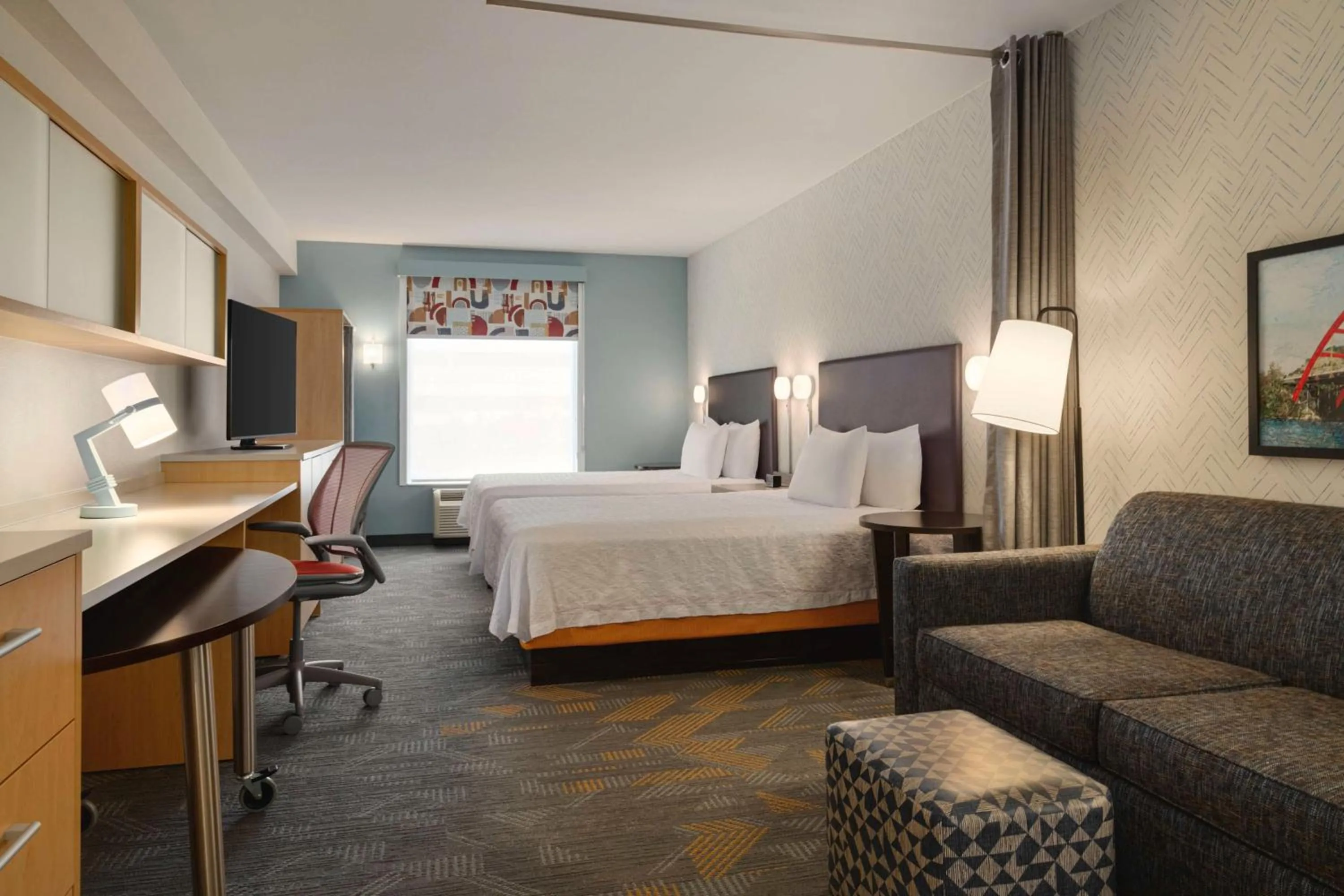 Queen Studio with Two Queen Beds - Non-Smoking in Home2 Suites by Hilton Austin North/Near the Domain, TX