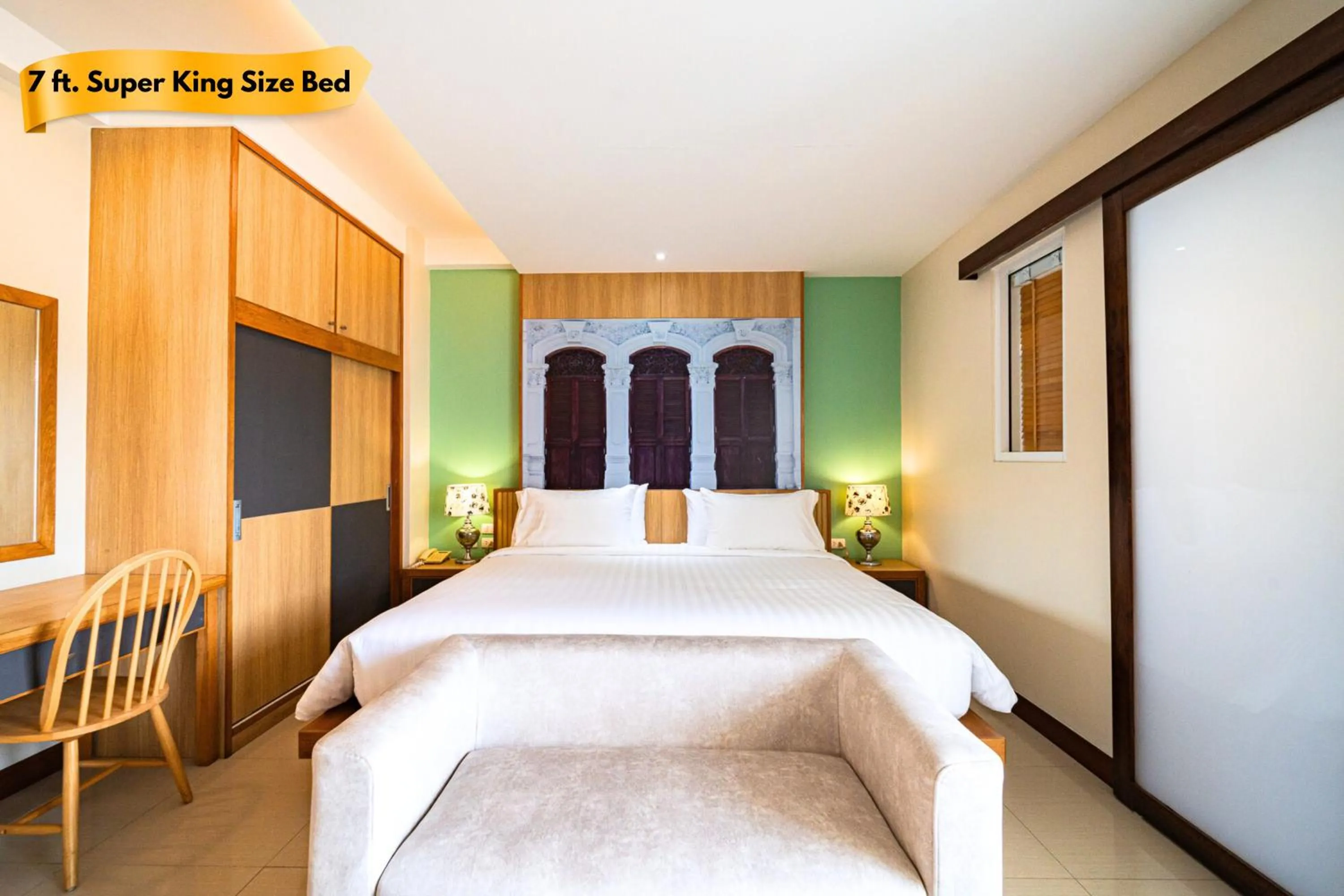 Superior Double Room in Ratana Hotel Rassada, PHUKET TOWN- SHA Extra Plus