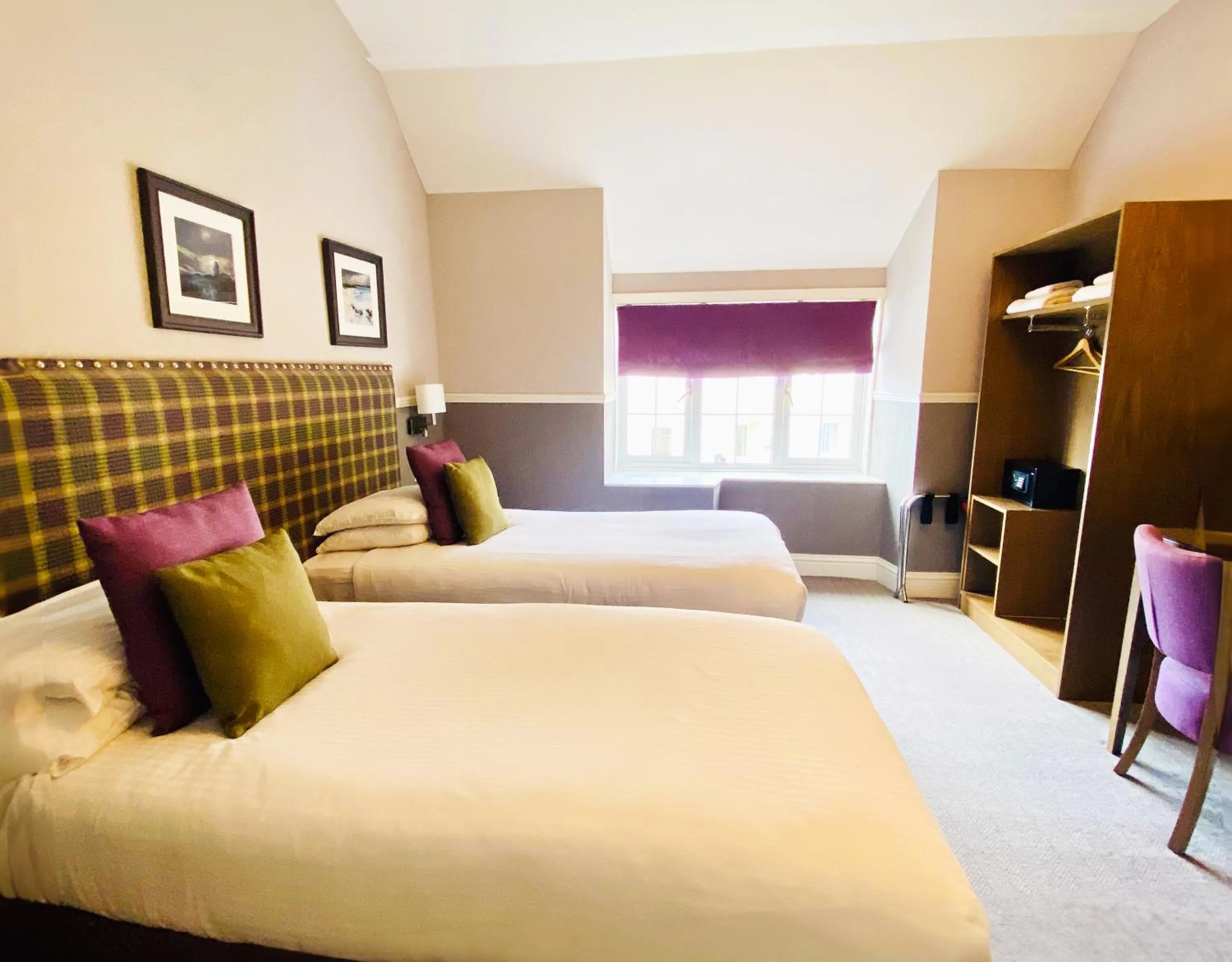 Classic Twin Room - single occupancy in Balmacara Hotel