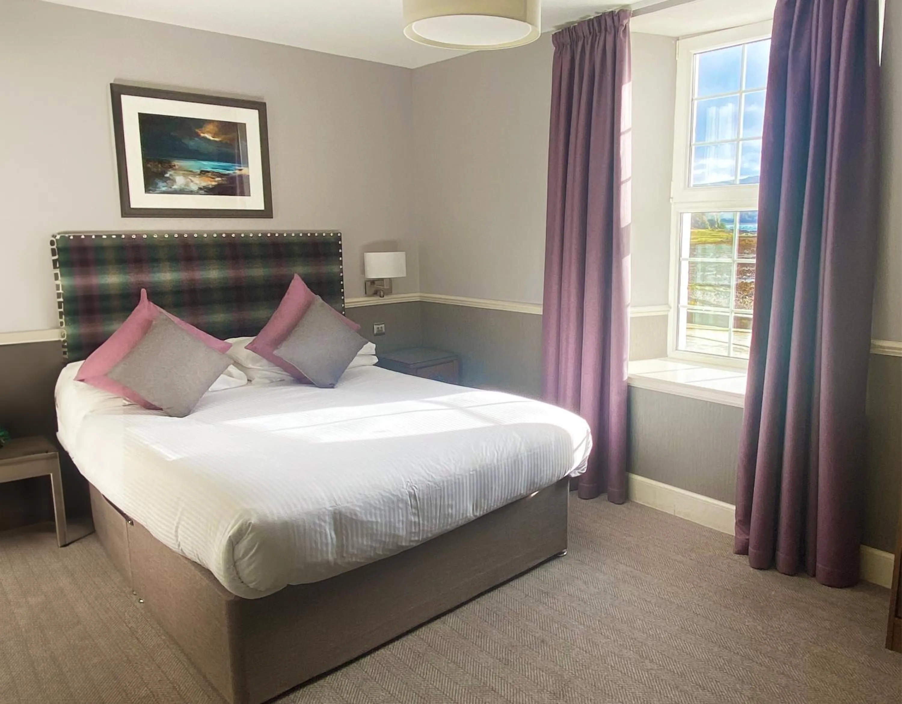 Double Room with Sea View in Balmacara Hotel