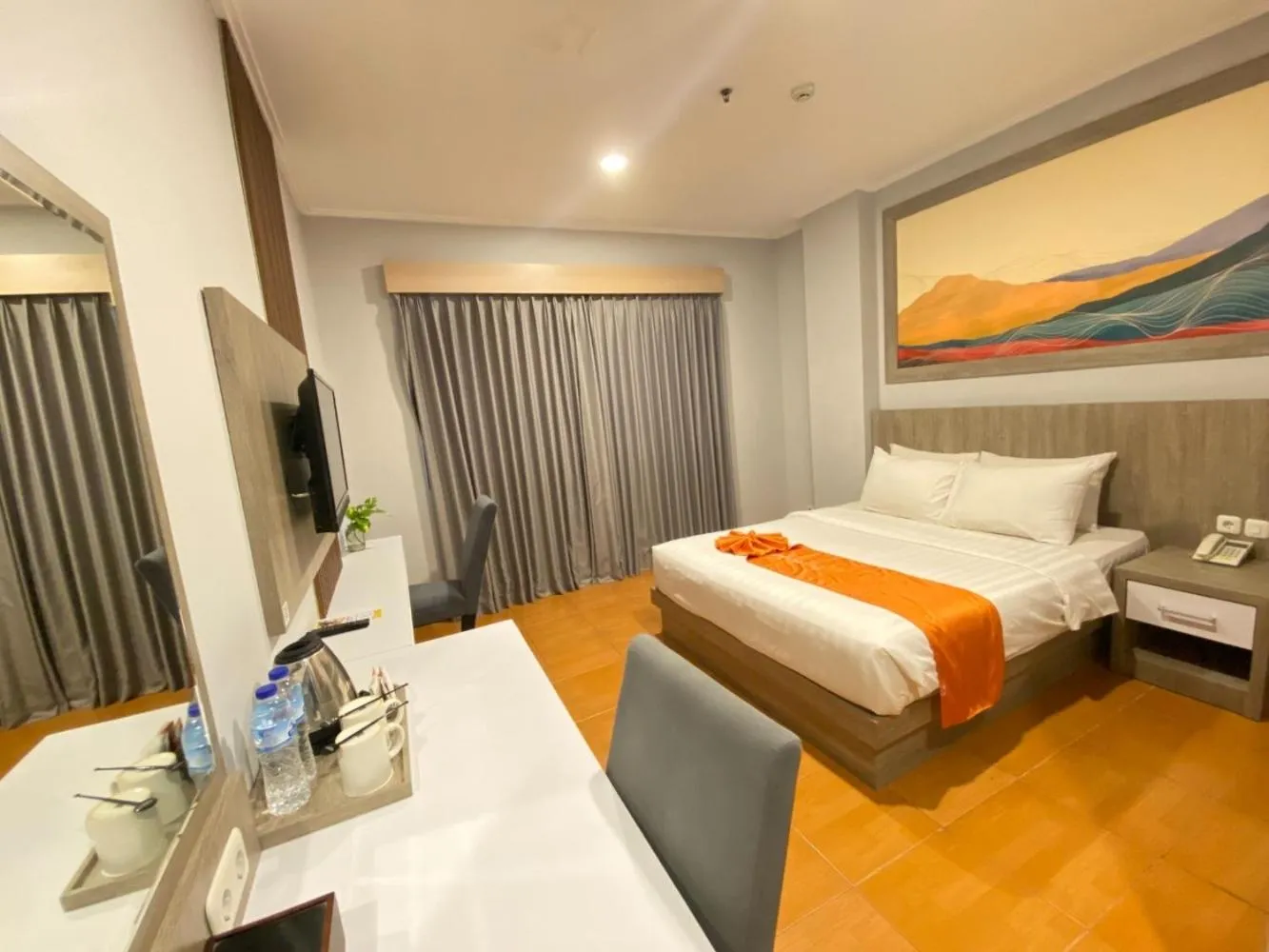 Deluxe Queen Room in Front One HK Resort Simpang Lima
