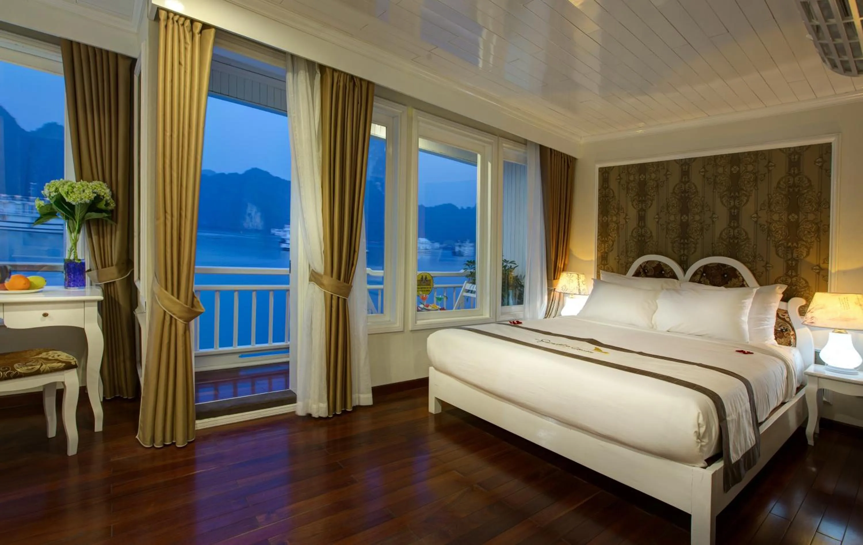 Senior Suite with Private Balcony - single occupancy - 2 Days 1 Night in Signature Royal Halong Cruise
