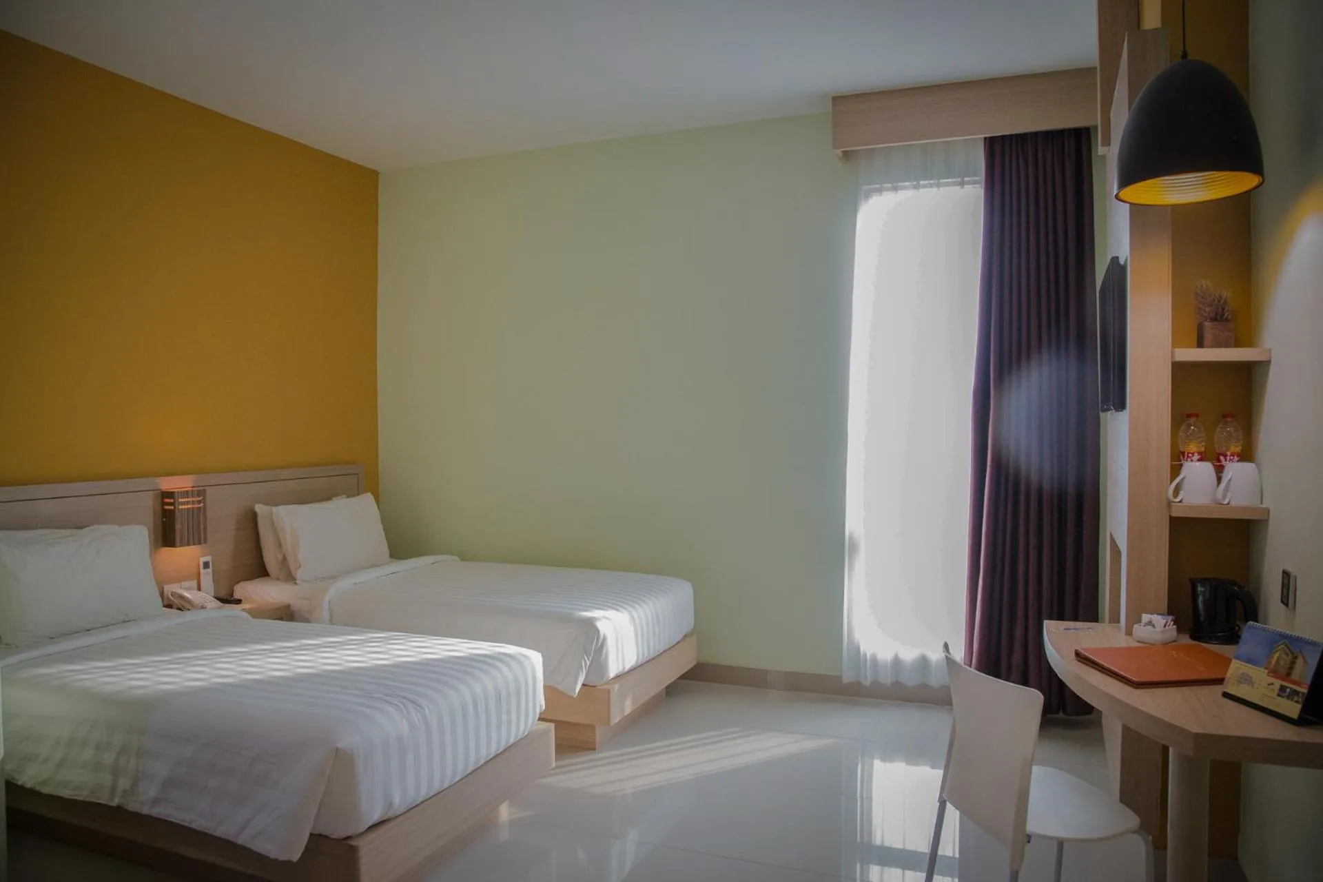 Deluxe Twin Room in Infinity Hotel Jambi By Tritama Hospitality