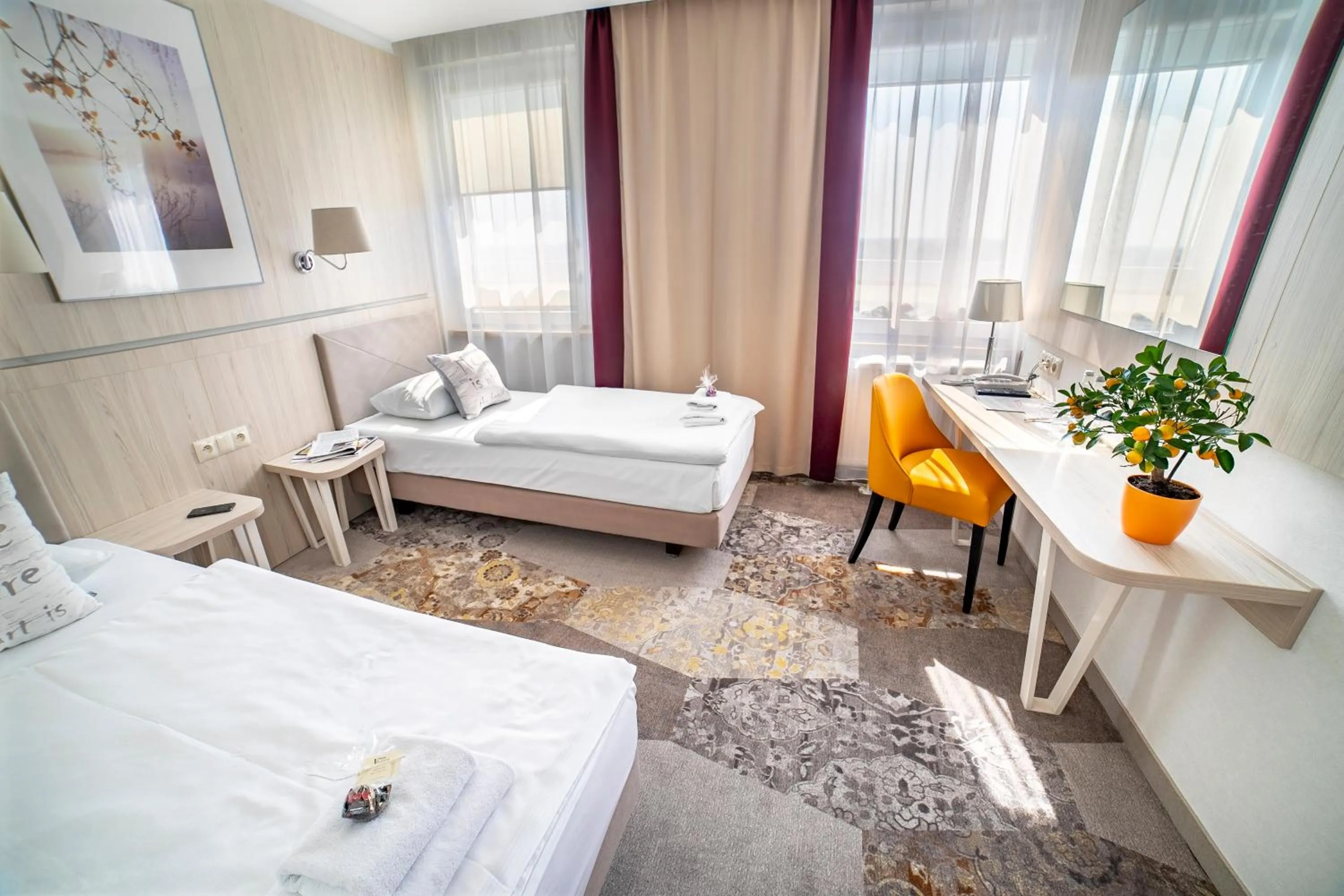 Twin Room - single occupancy in Hotel Victoria