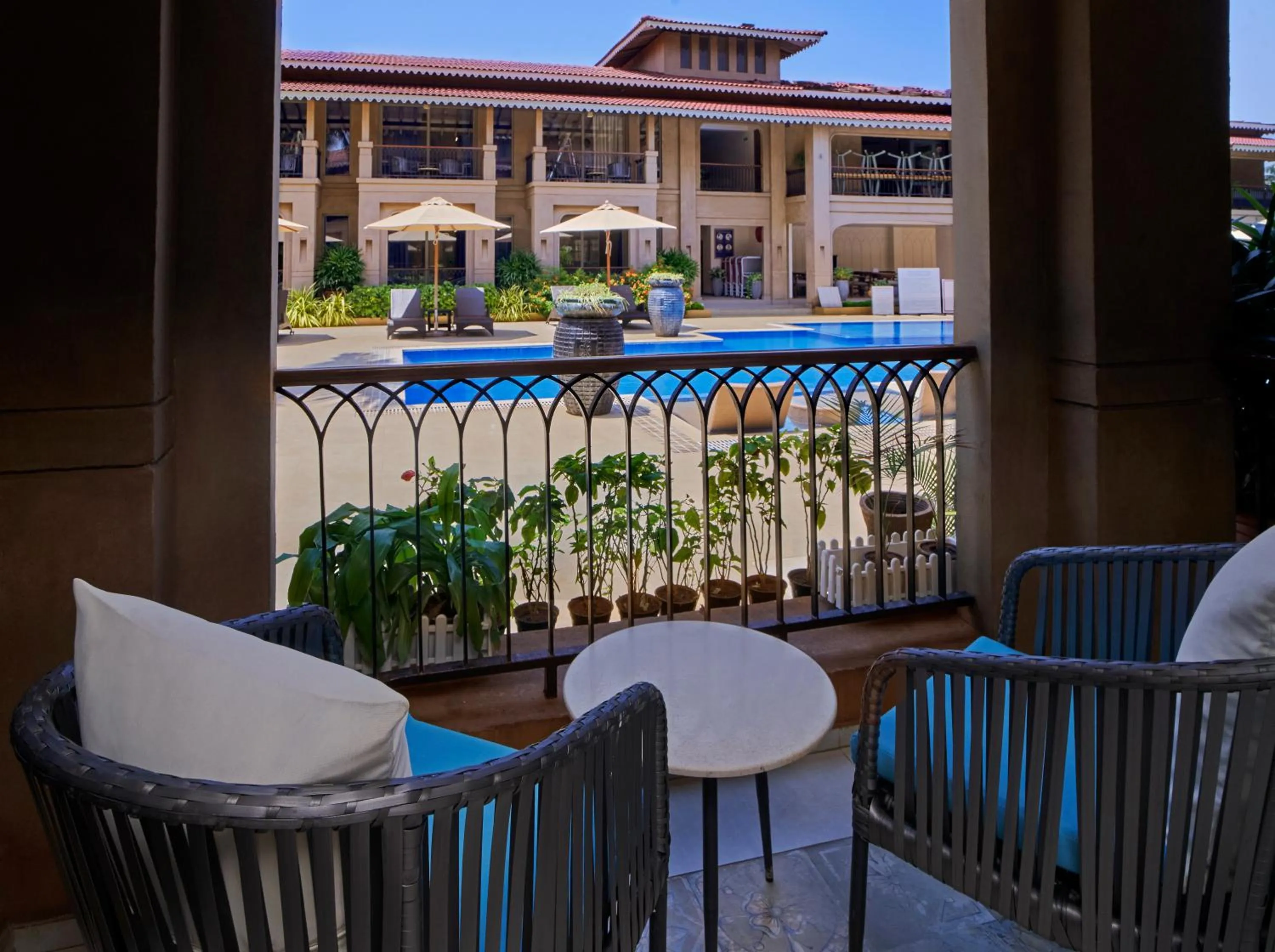 Premium Twin Room with Pool View in Marquis Beach Resort