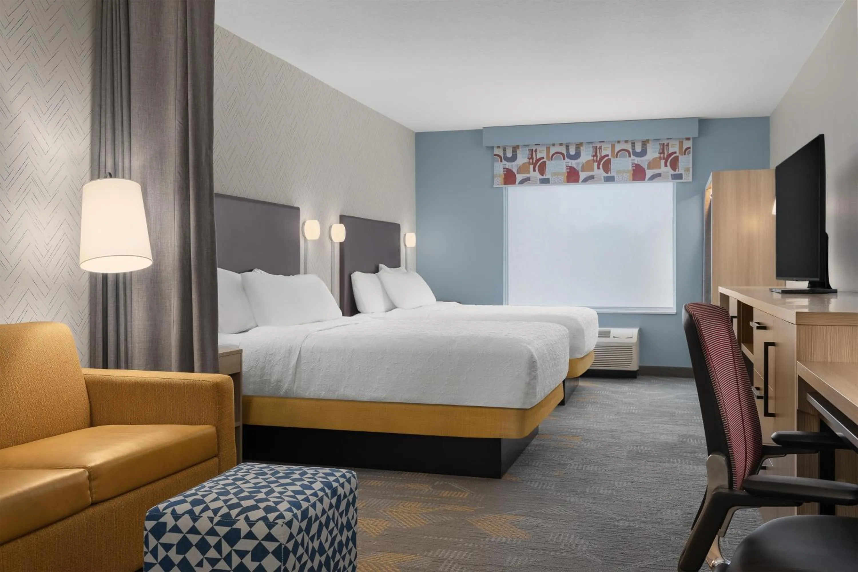 Studio Suite with Two Queen Beds in Home2 Suites By Hilton Woodstock On