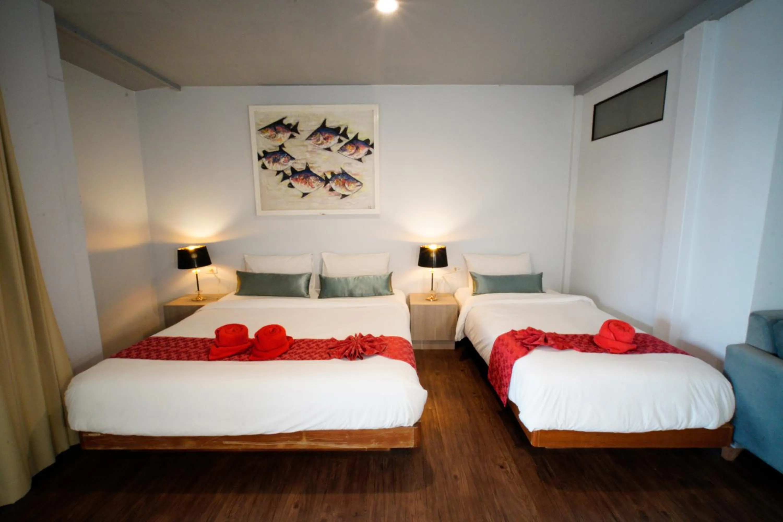 Beachfront Family in Villa Cha Cha Chaolao Beach Resort