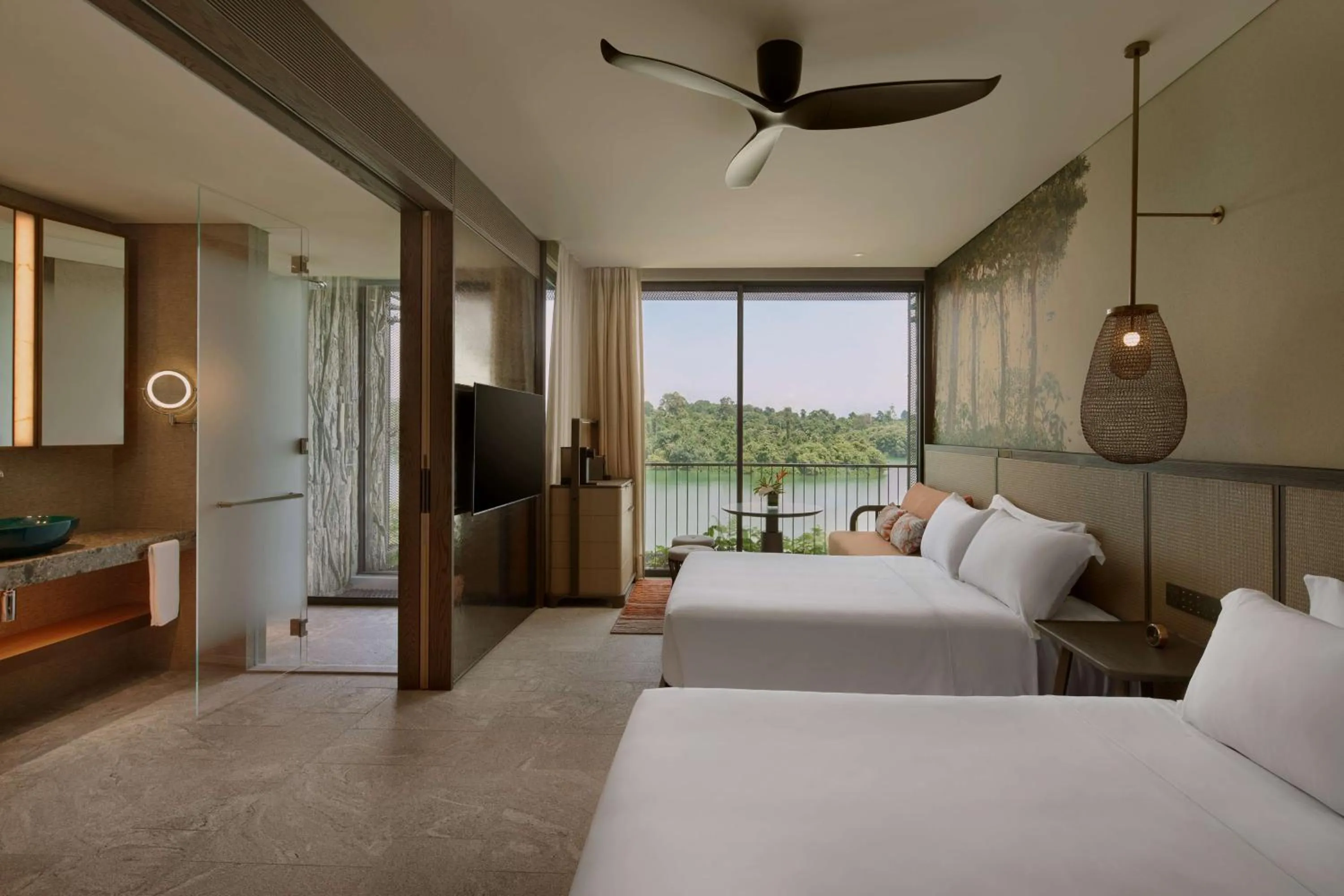 Sanctuary Double Double in Mandai Rainforest Resort by Banyan Tree