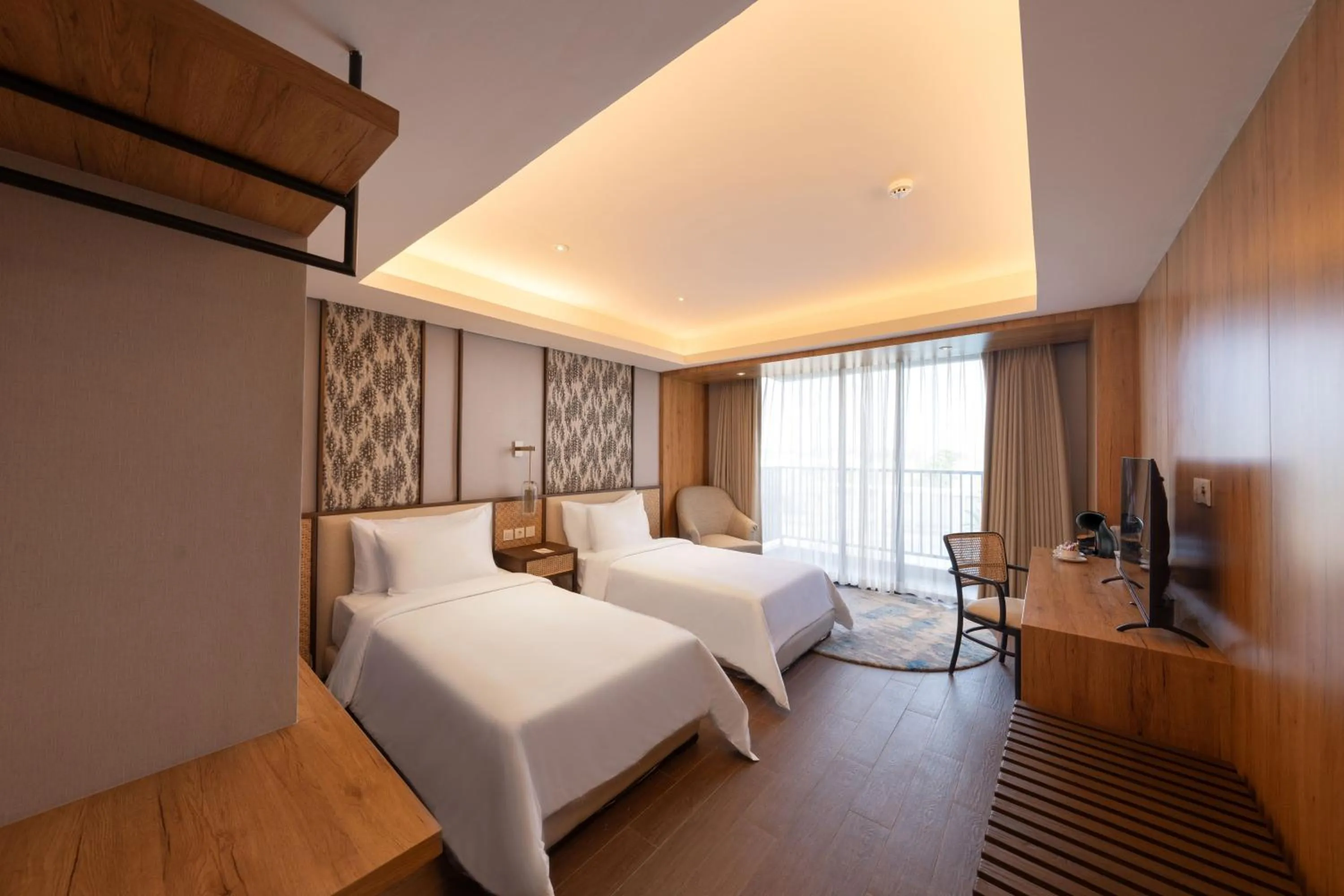Twin Room with Balcony in Myze Hotel Sumenep