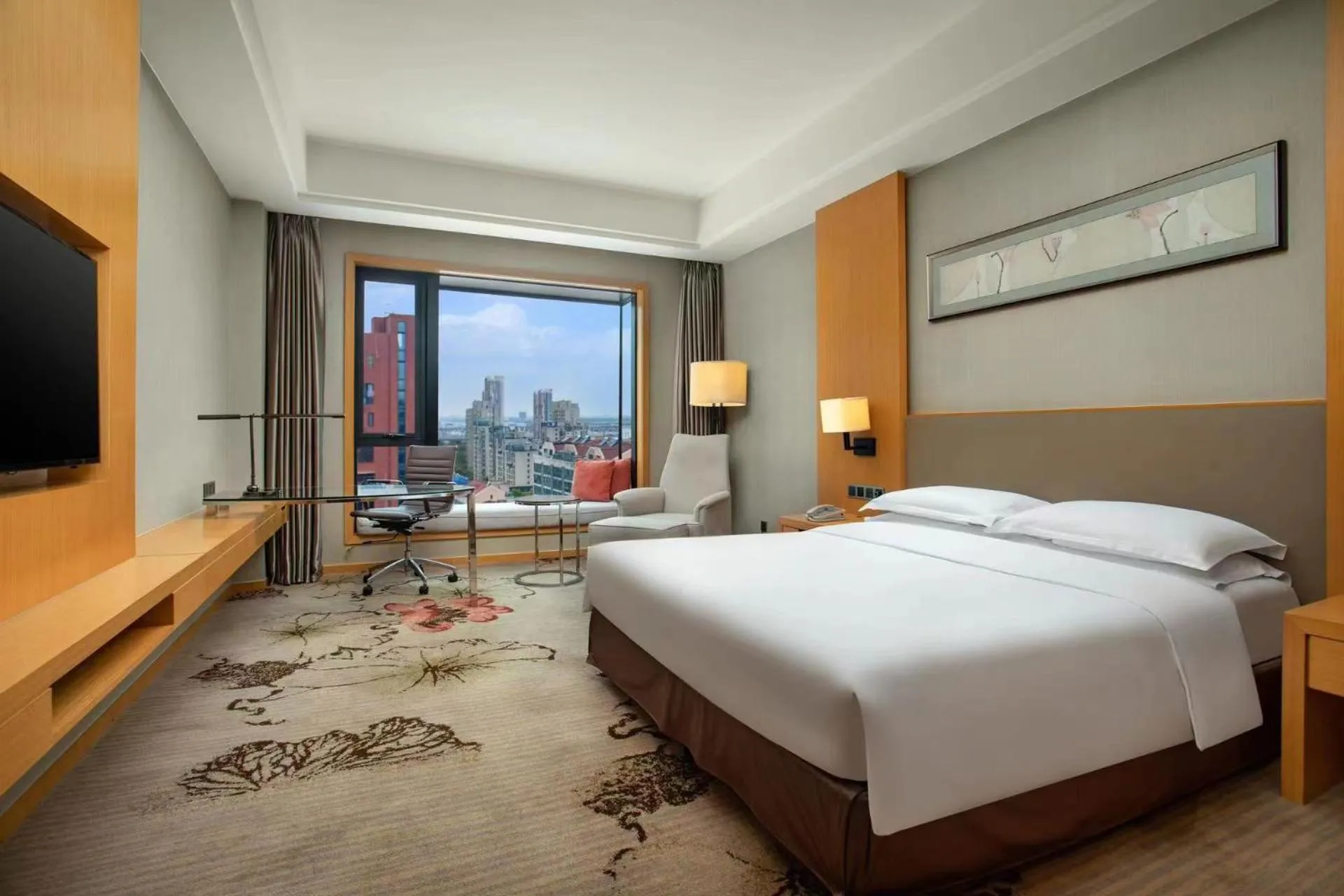 Standard King Room in Wyndham Shanghai Nanxiang