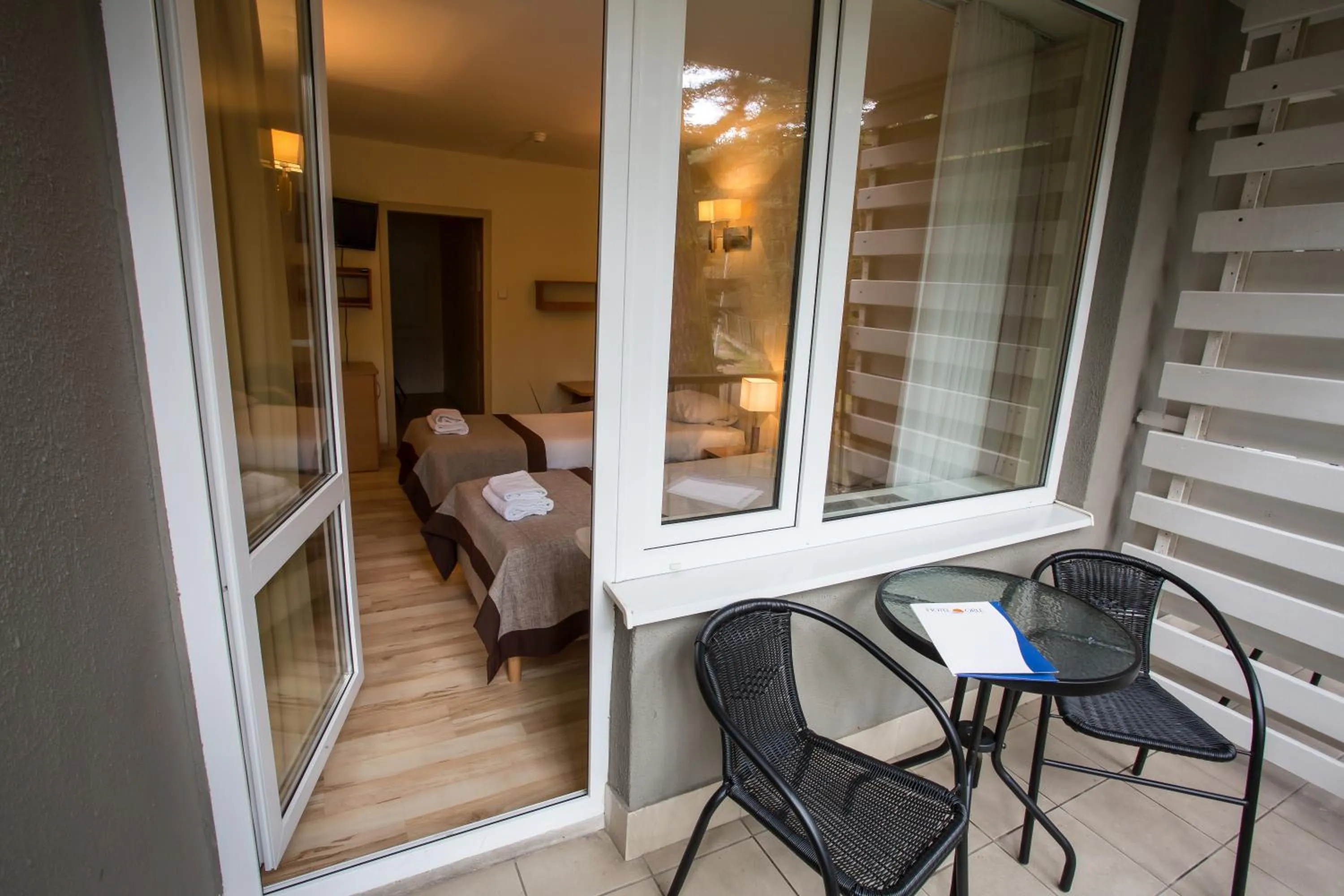 Twin Room with Balcony in Hotel Orle