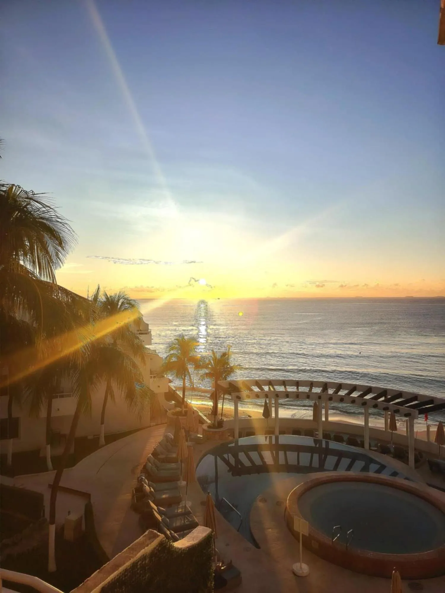 Deluxe Double Room with Balcony and Sea View in SUNSET FISHERMEN BEACH & SPA RESORT-Optional All Inclusive- Room 344A-344B-Playacar, Phase 1