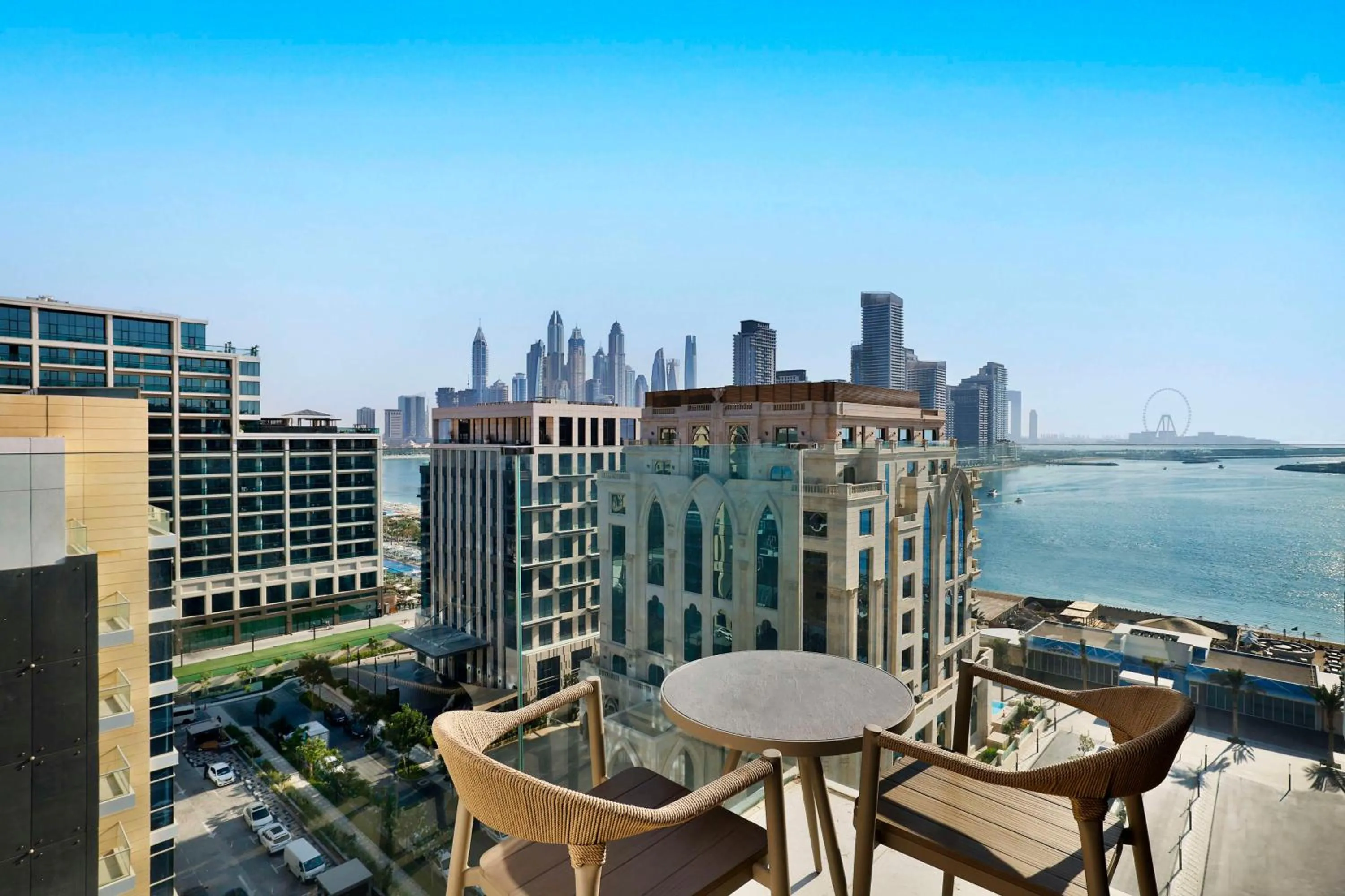 One-Bedroom King Suite with Balcony and City View in Tumbi Hotel Dubai The Palm,Tapestry Collection Hilton
