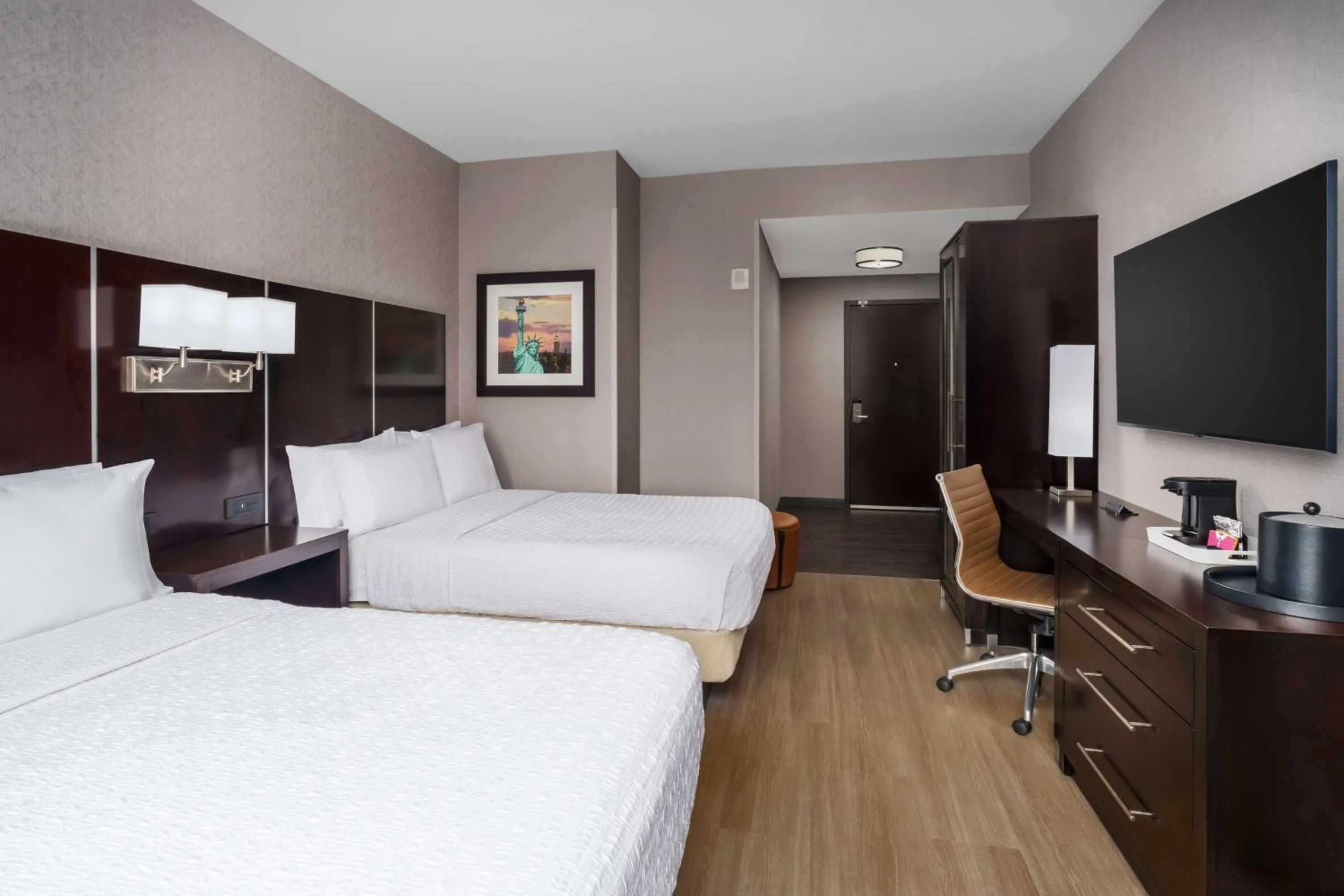 Double Room with Two Double Beds with City View in Hampton Inn Times Square Central