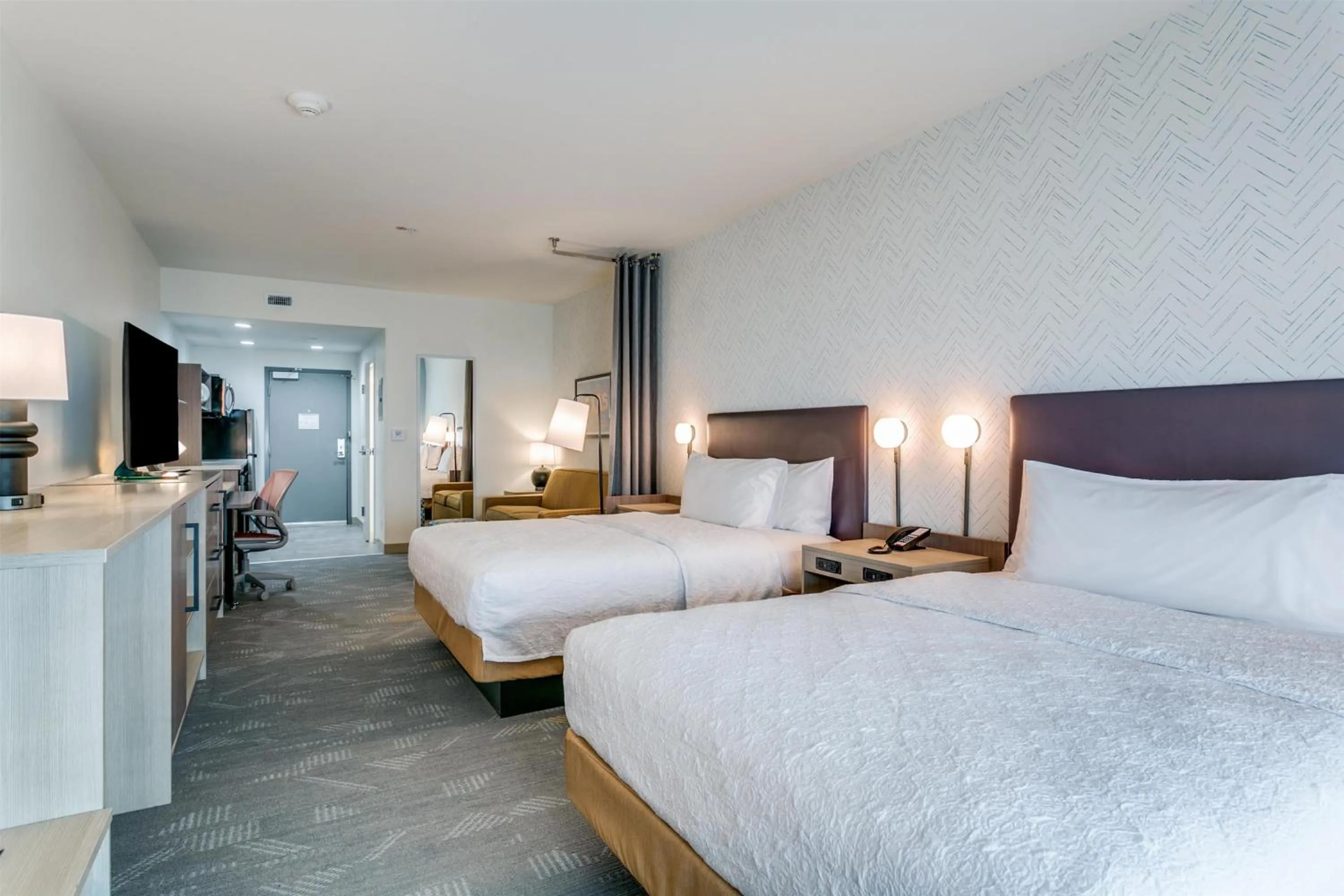 Studio Suite with Two Queen Beds - Hearing Access in Home2 Suites by Hilton Coppell DFW Grapevine North