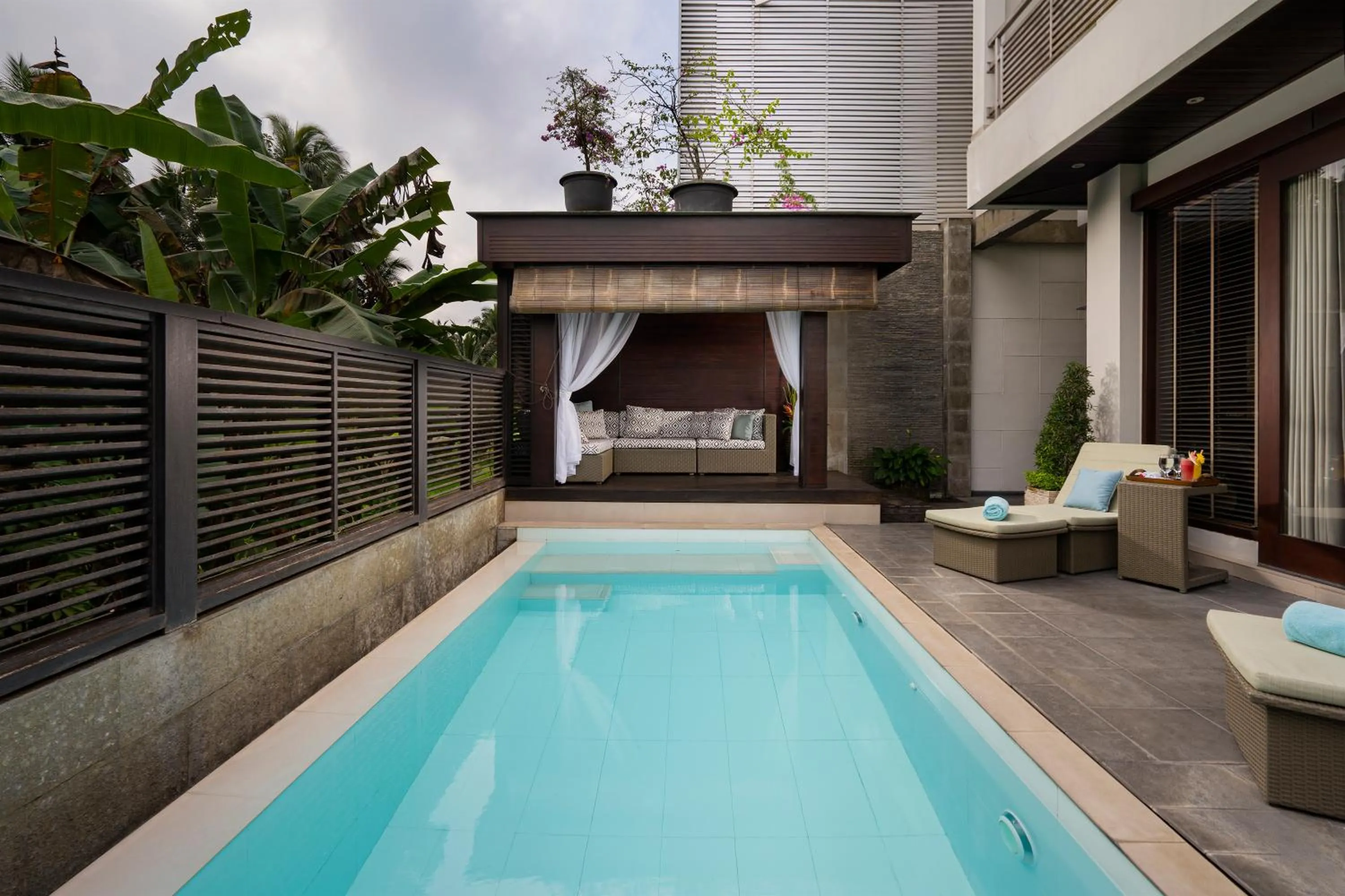 One Bedroom Emerald Villa with Private Pool in The LUXE Ubud - a Boutique Hotel