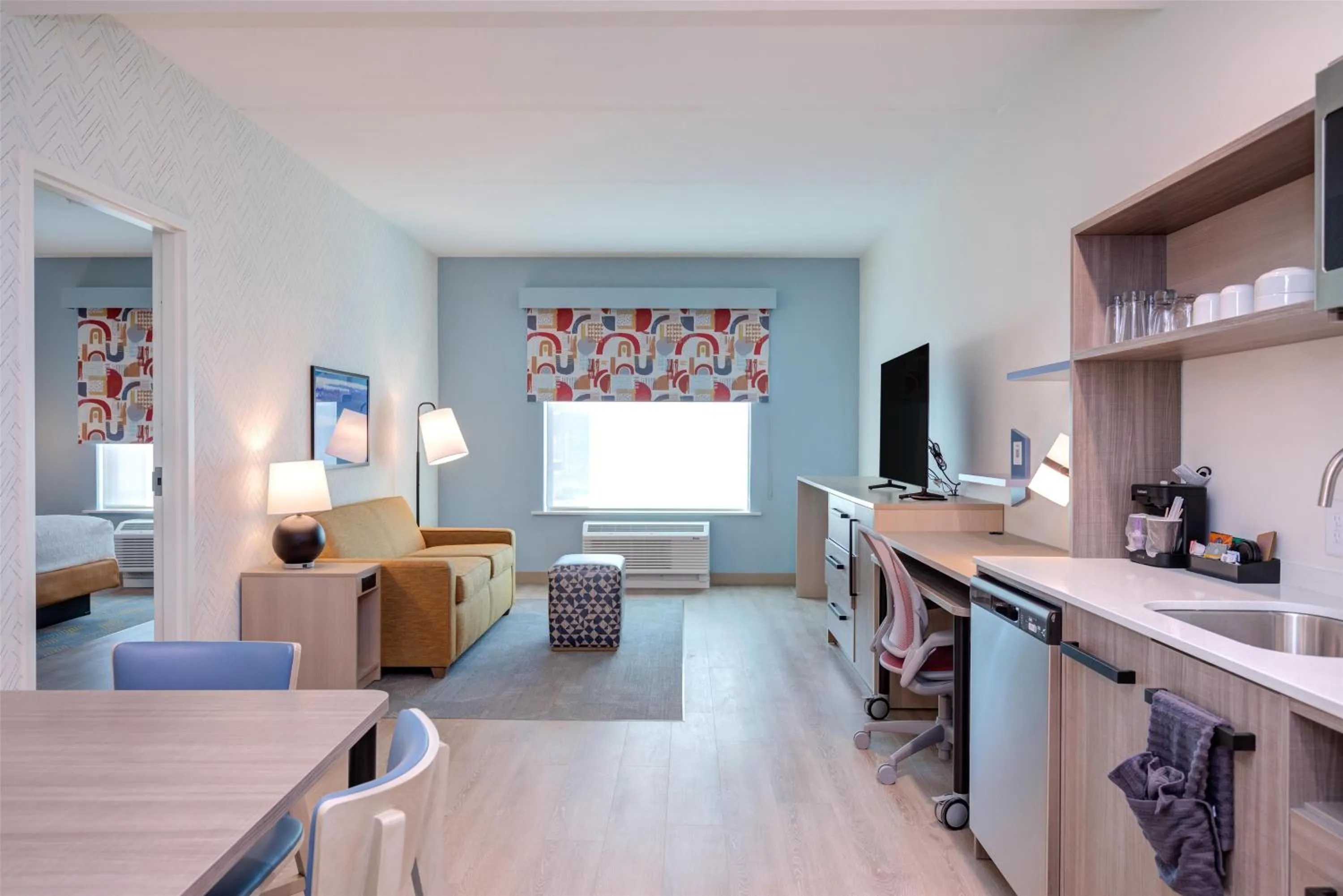 One-Bedroom King Suite in Home2 Suites By Hilton Smithfield Selma