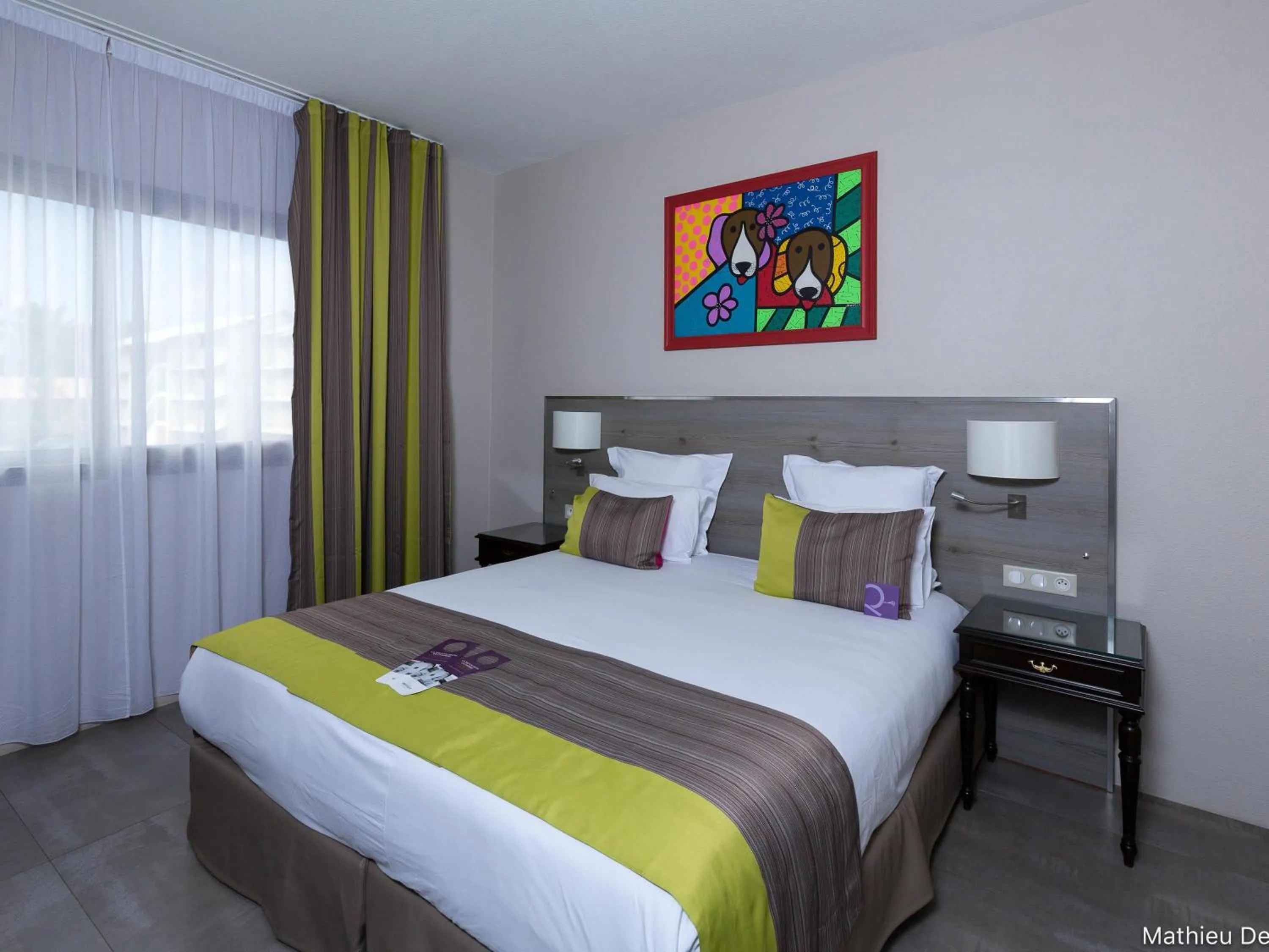 Standard Room with a Double Bed and a Bunk Bed in Mercure Cayenne Royal Amazonia