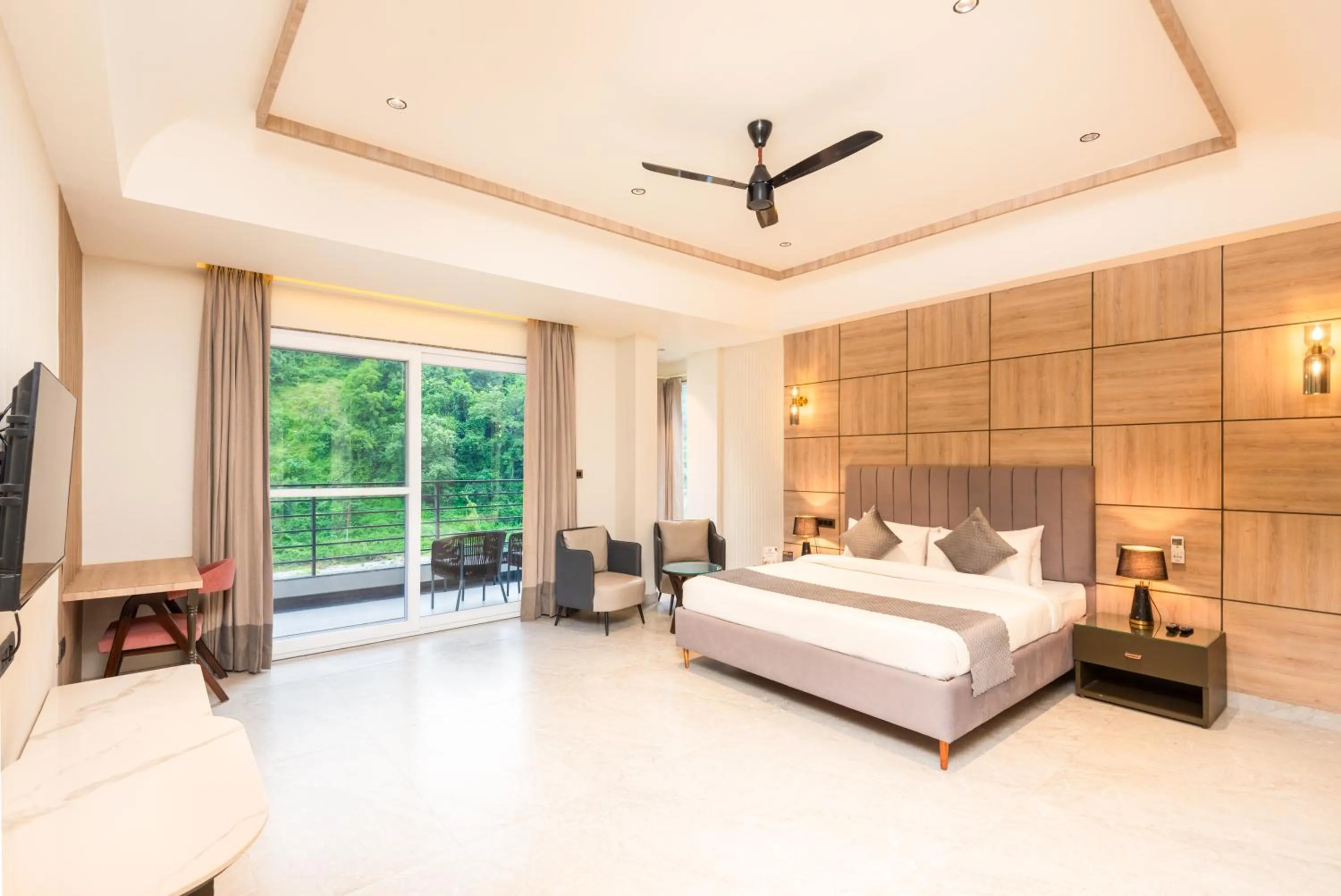 Superior Double Room in DLS Divine River Resort and Spa, Rishikesh