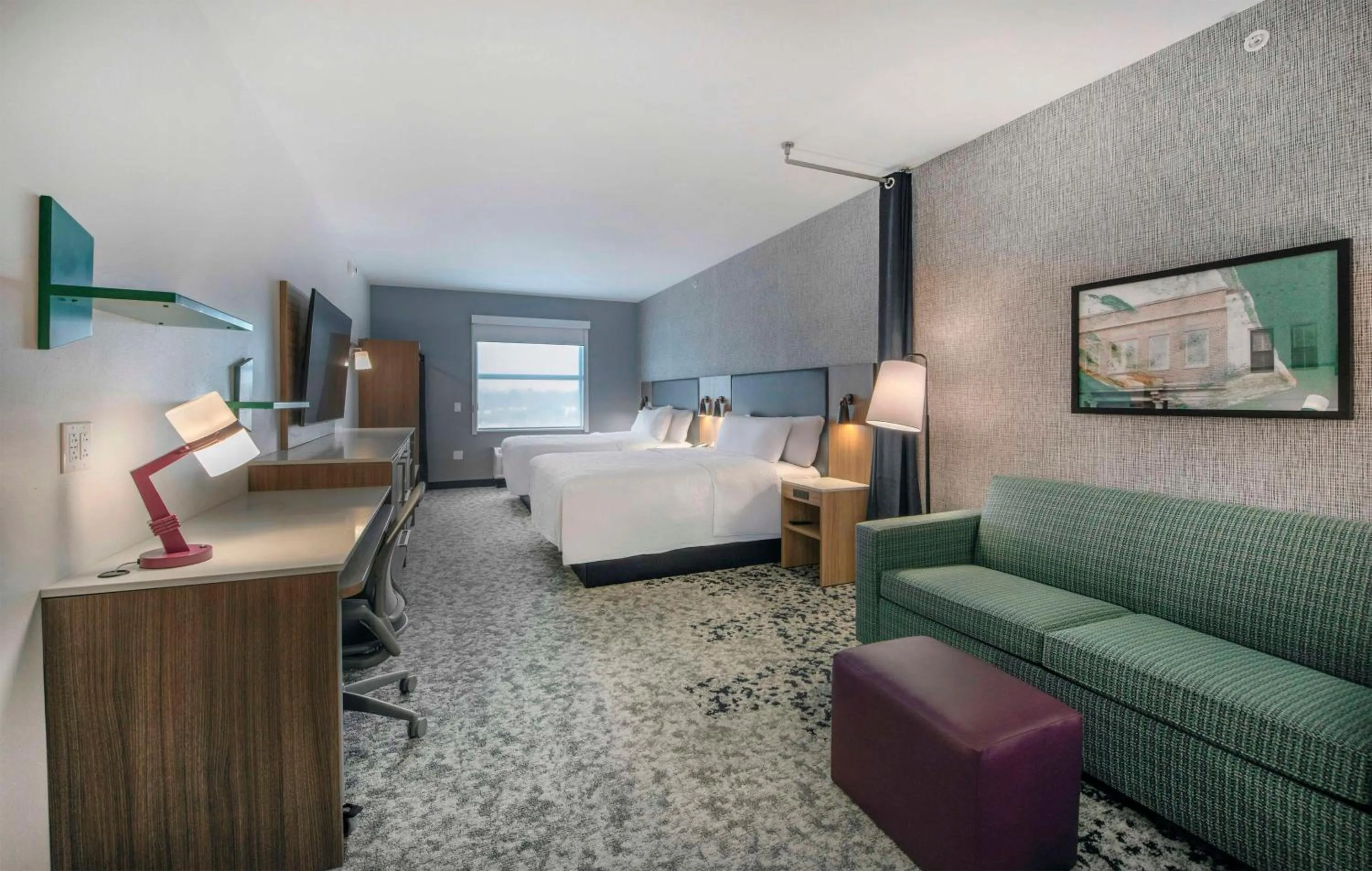 Studio Suite with Two Queen Beds in Home2 Suites By Hilton Lumberton