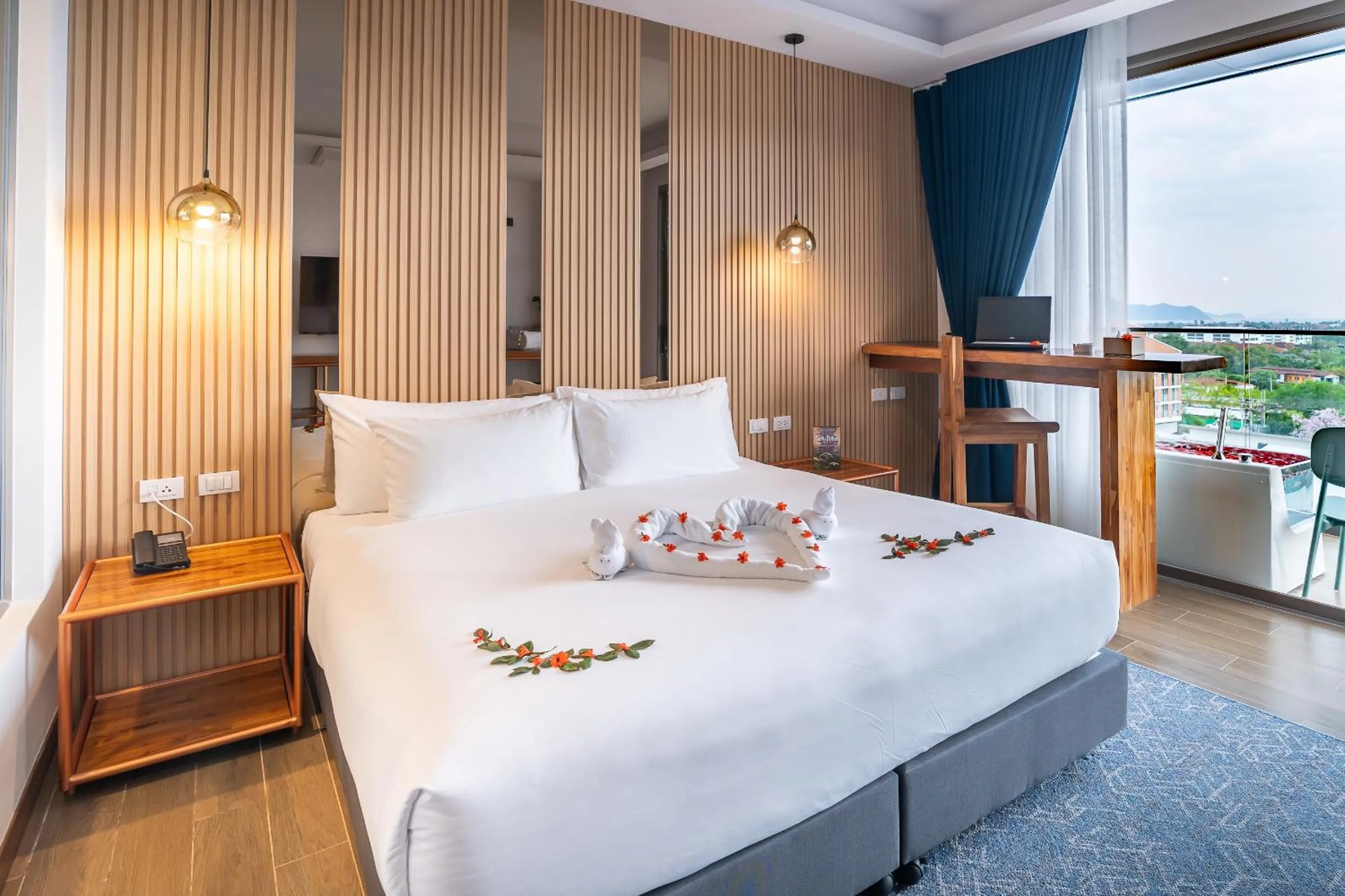 Premier Double Room in The Blue Hotel