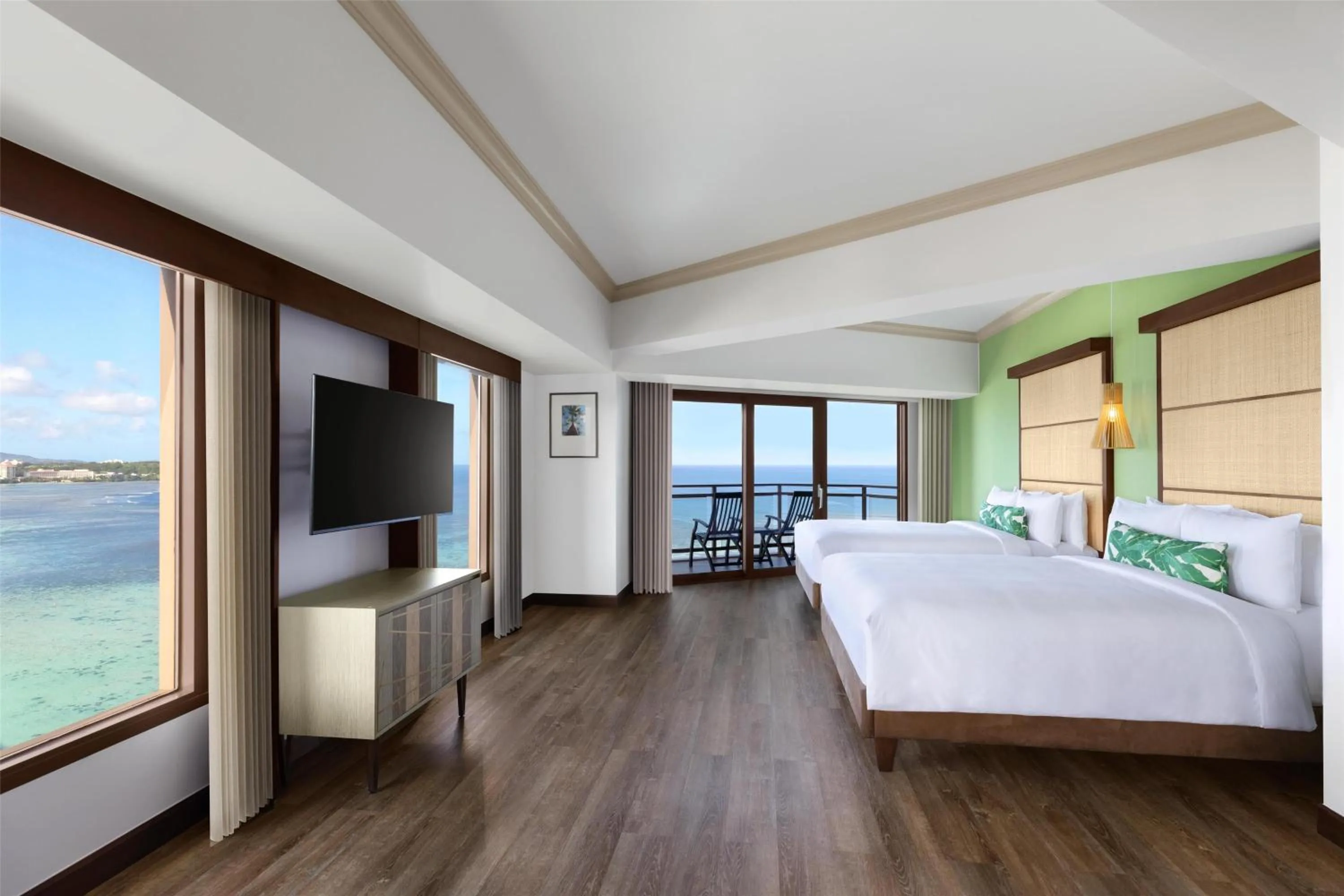 Oceanfront Suite 2 Queen in Dusit Beach Resort Guam