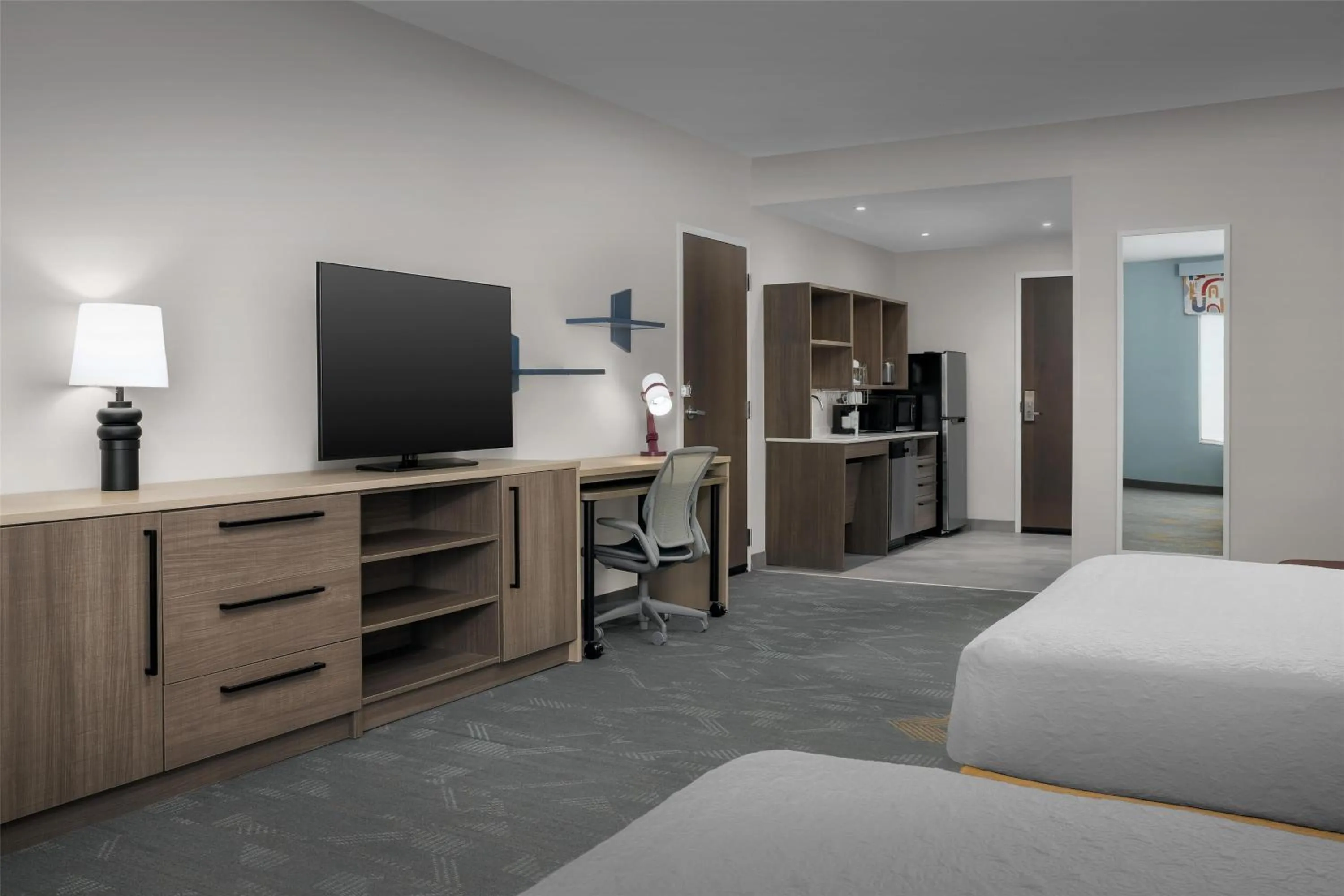 Queen Studio Suite - Mobility/Hearing Accessible  in Home2 Suites By Hilton Tooele