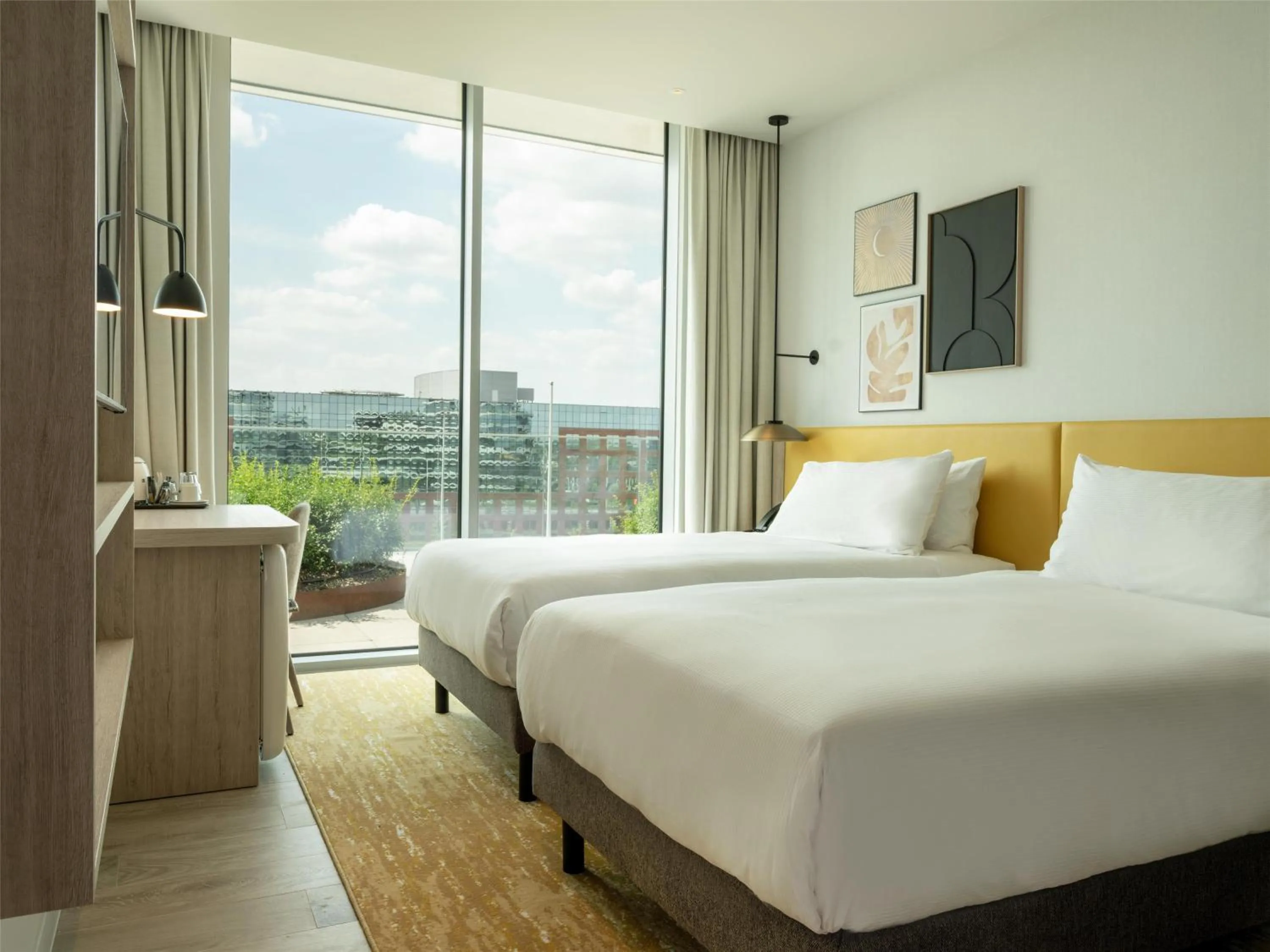 Twin Room in Hilton Garden Inn Brussels Airport