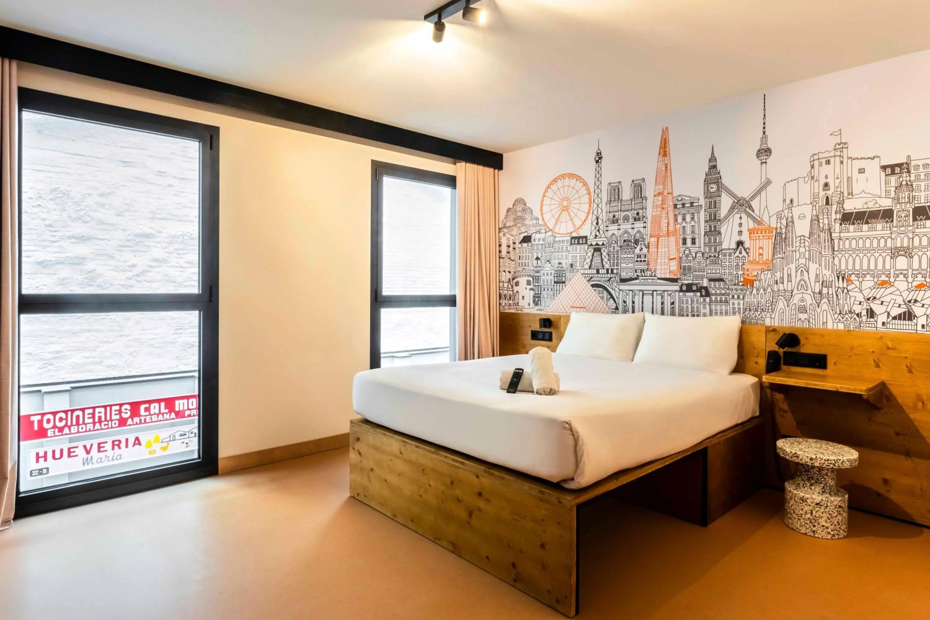 Double Room - Disability Access in easyHotel Barcelona La Sagrera
