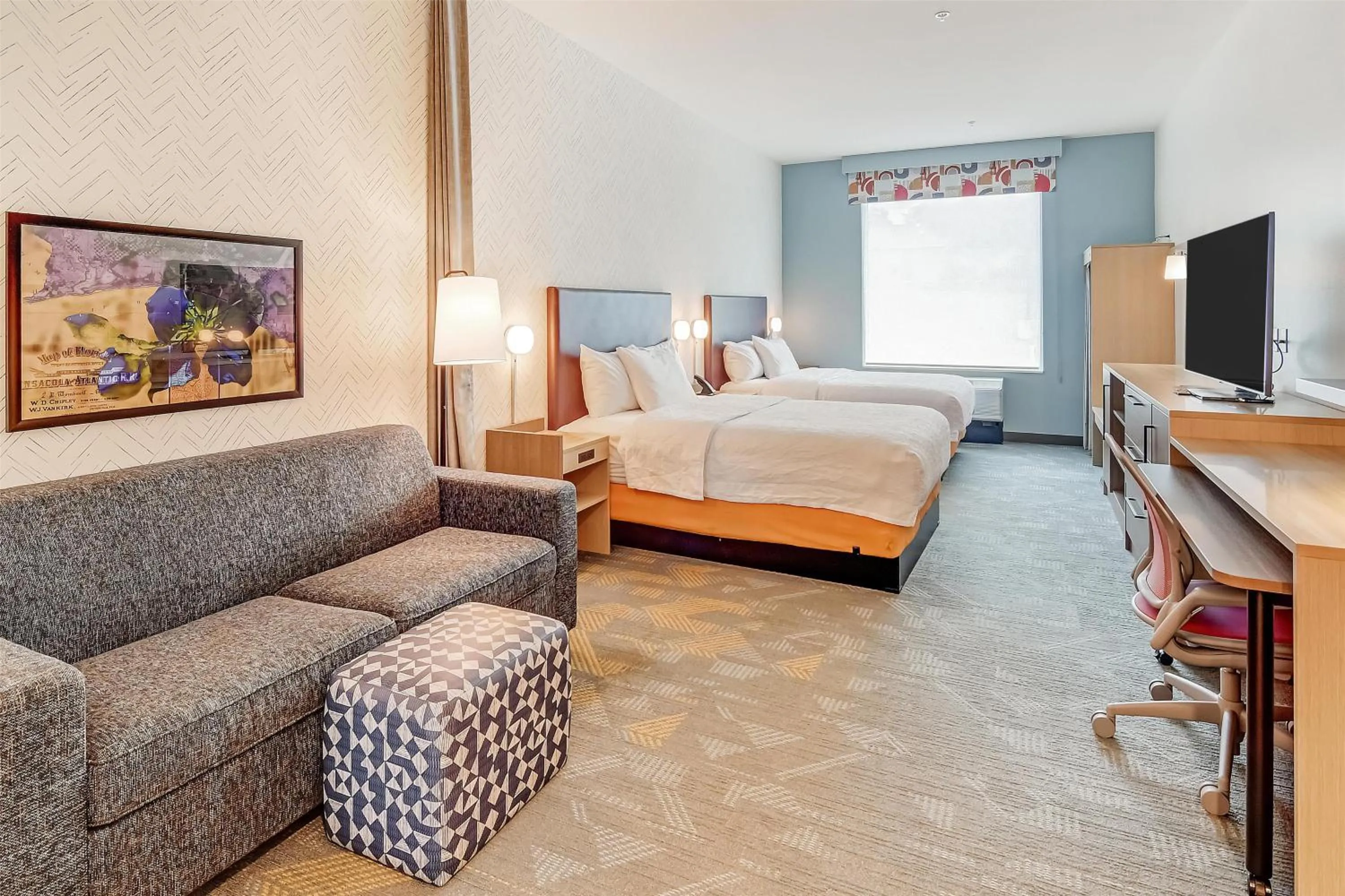 Studio Suite with Two Queen Beds in Home2 Suites By Hilton Crestview I-10