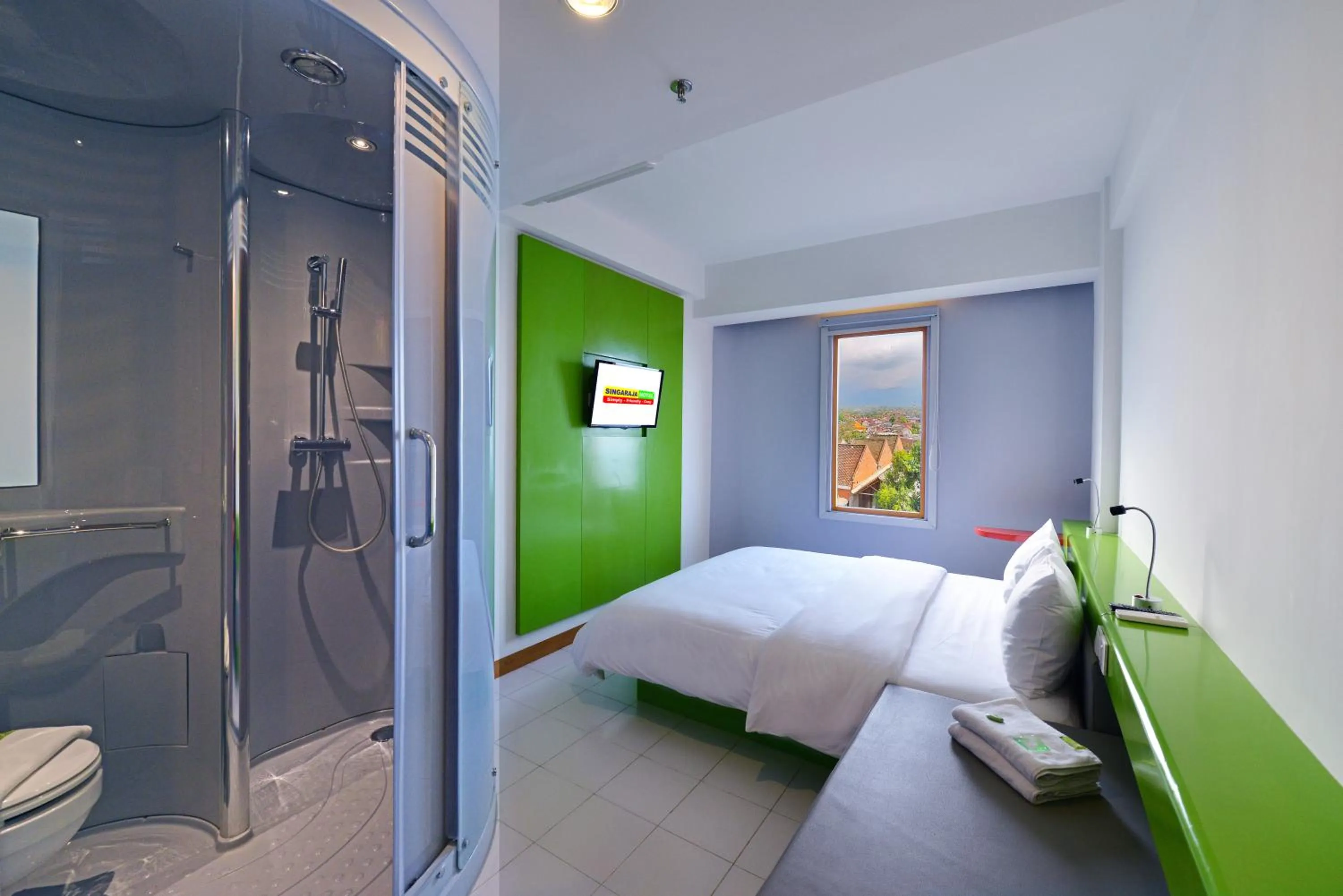 Double Room with Mountain View in Singaraja Beach Hotel