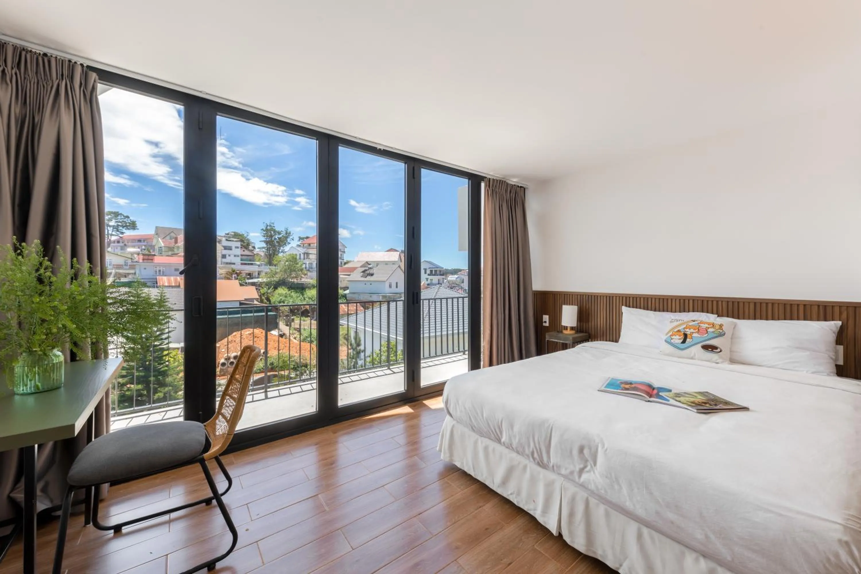 Family Room with Balcony in D'Mai Xanh Boutique Hotel Da Lat