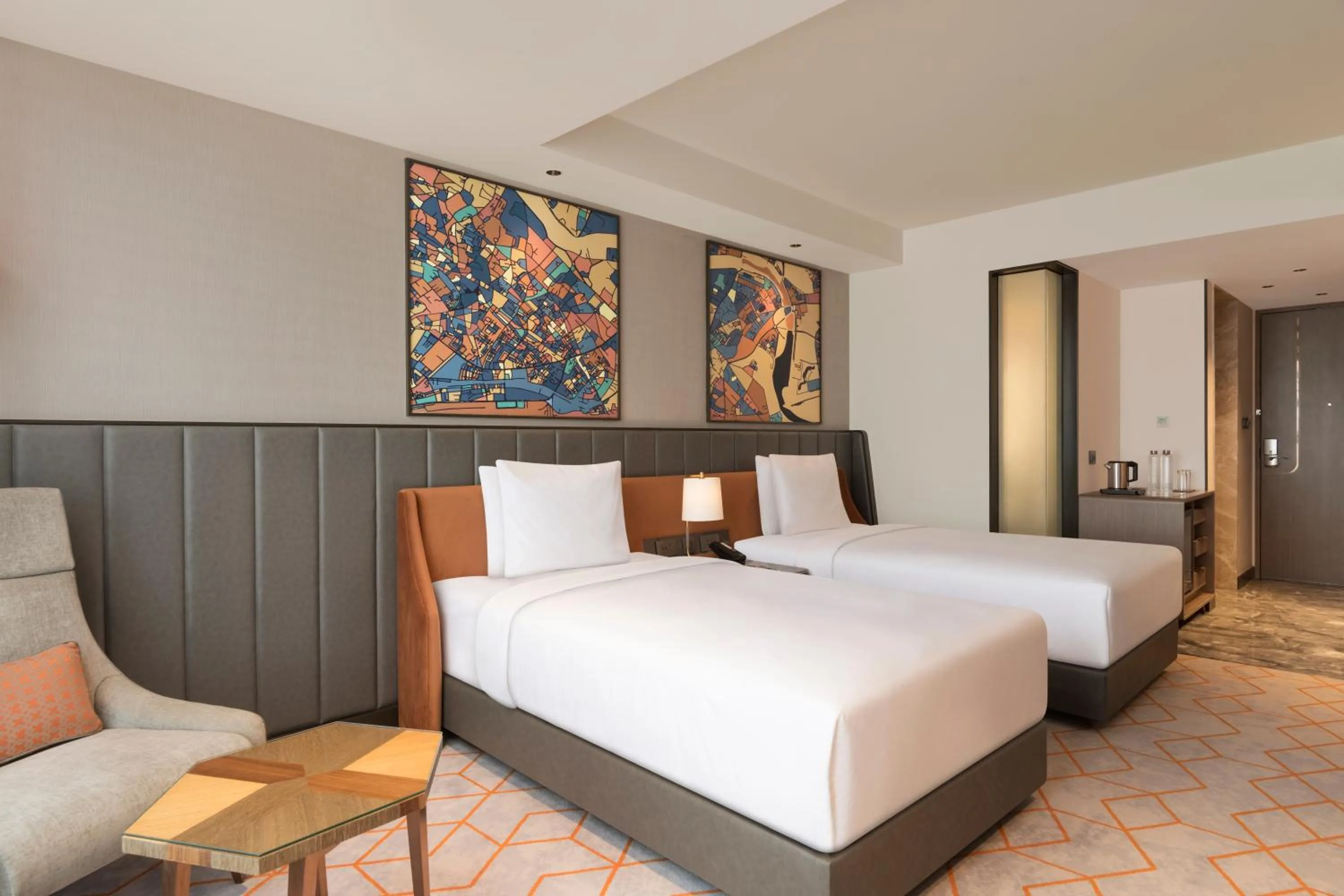 Premium Twin Room with Balcony  in Crowne Plaza Lucknow by IHG