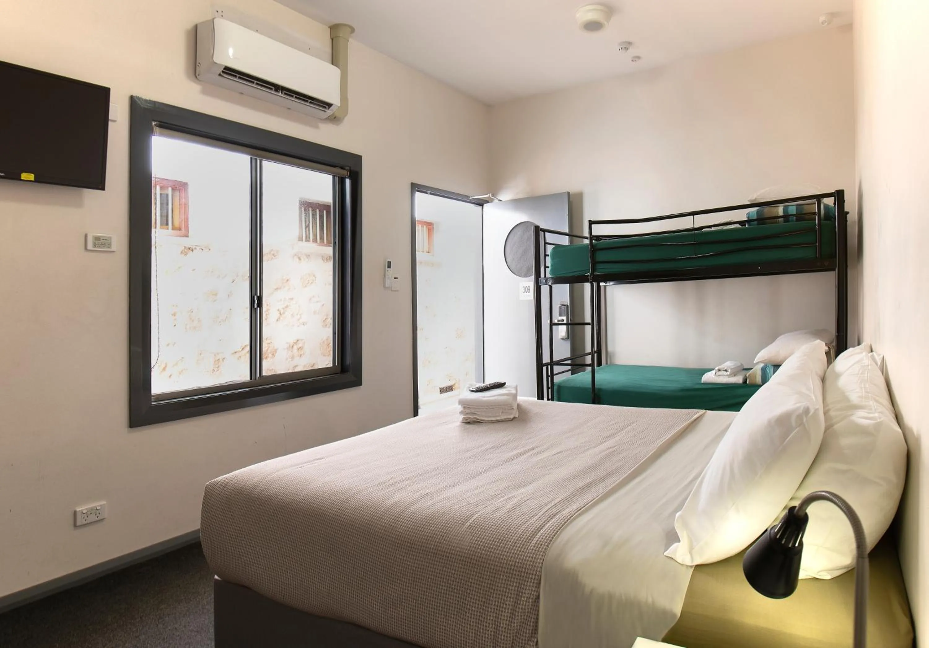 Queen Plus 2 with Ensuite in YHA Fremantle Prison